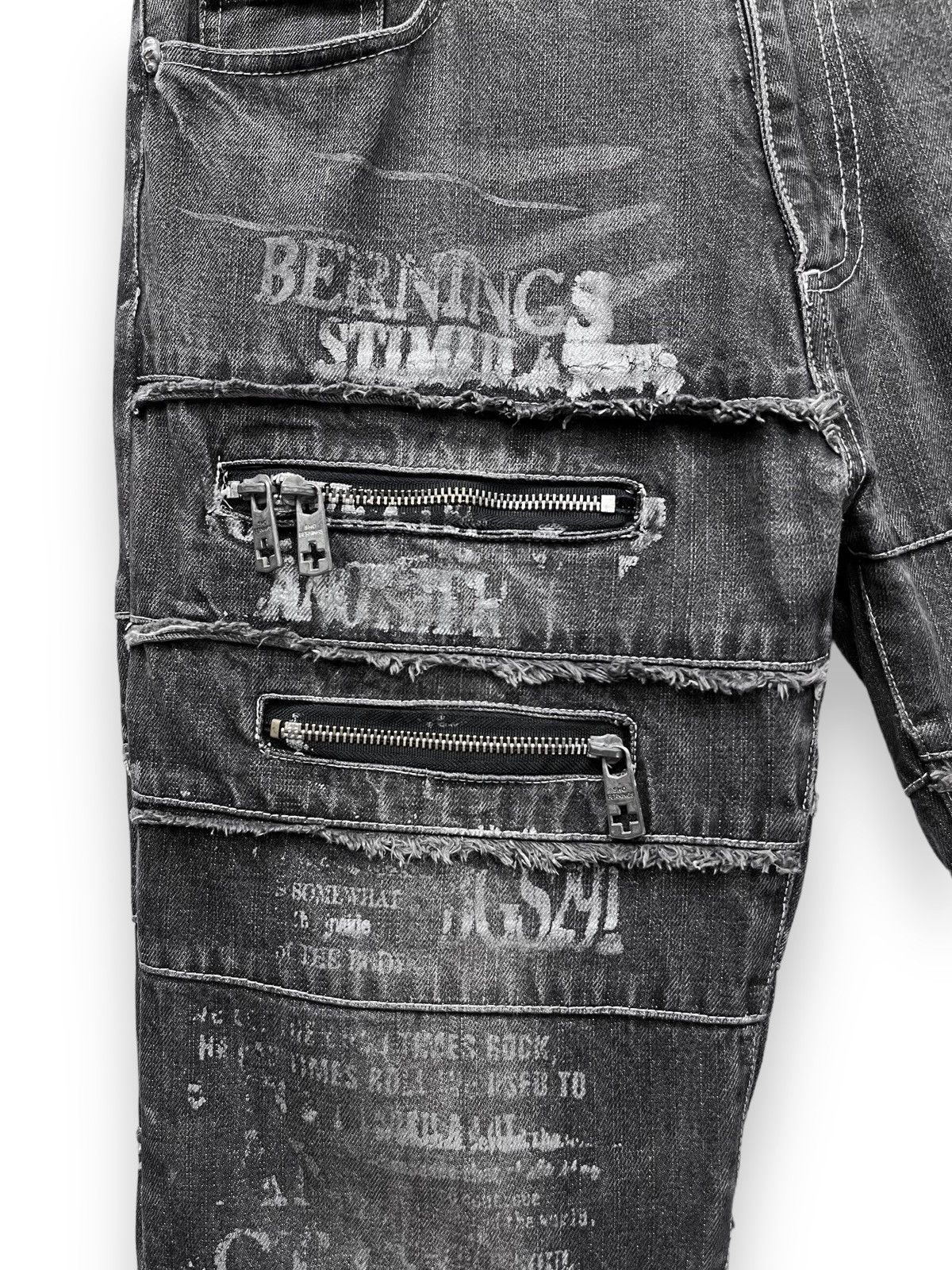 STUDIOUS × Seditionaries × Vintage 🔥BERNINGSSHO Seditionaries FLARE Hysteric Hagi Patchwork Size US 31 - 10 Thumbnail