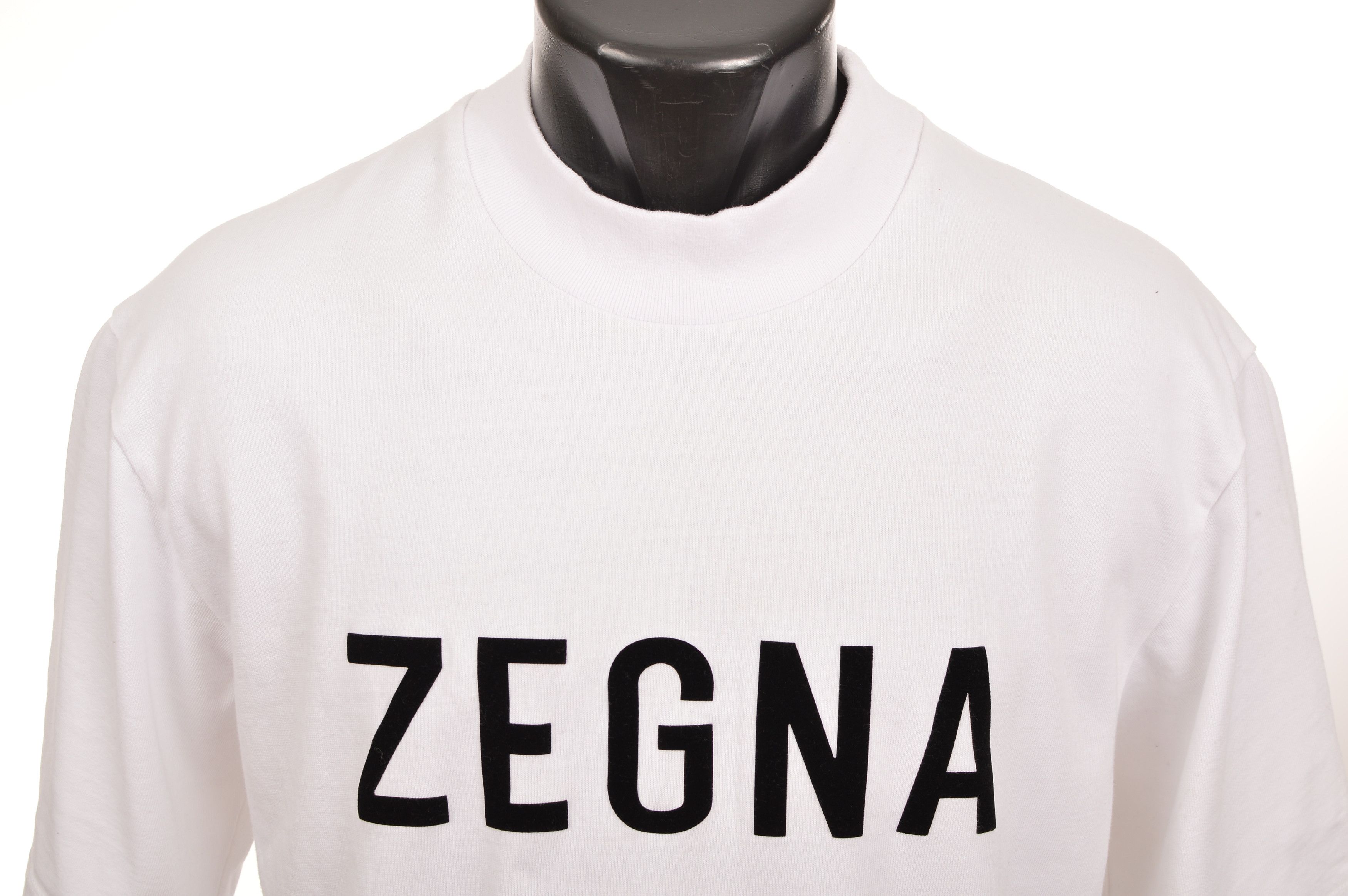 Ermenegildo Zegna × Fear of God DDP Fear of god x Zegna White Big Spellout Logo SS T-Shirt Size US M / EU 48-50 / 2 - 2 Thumbnail