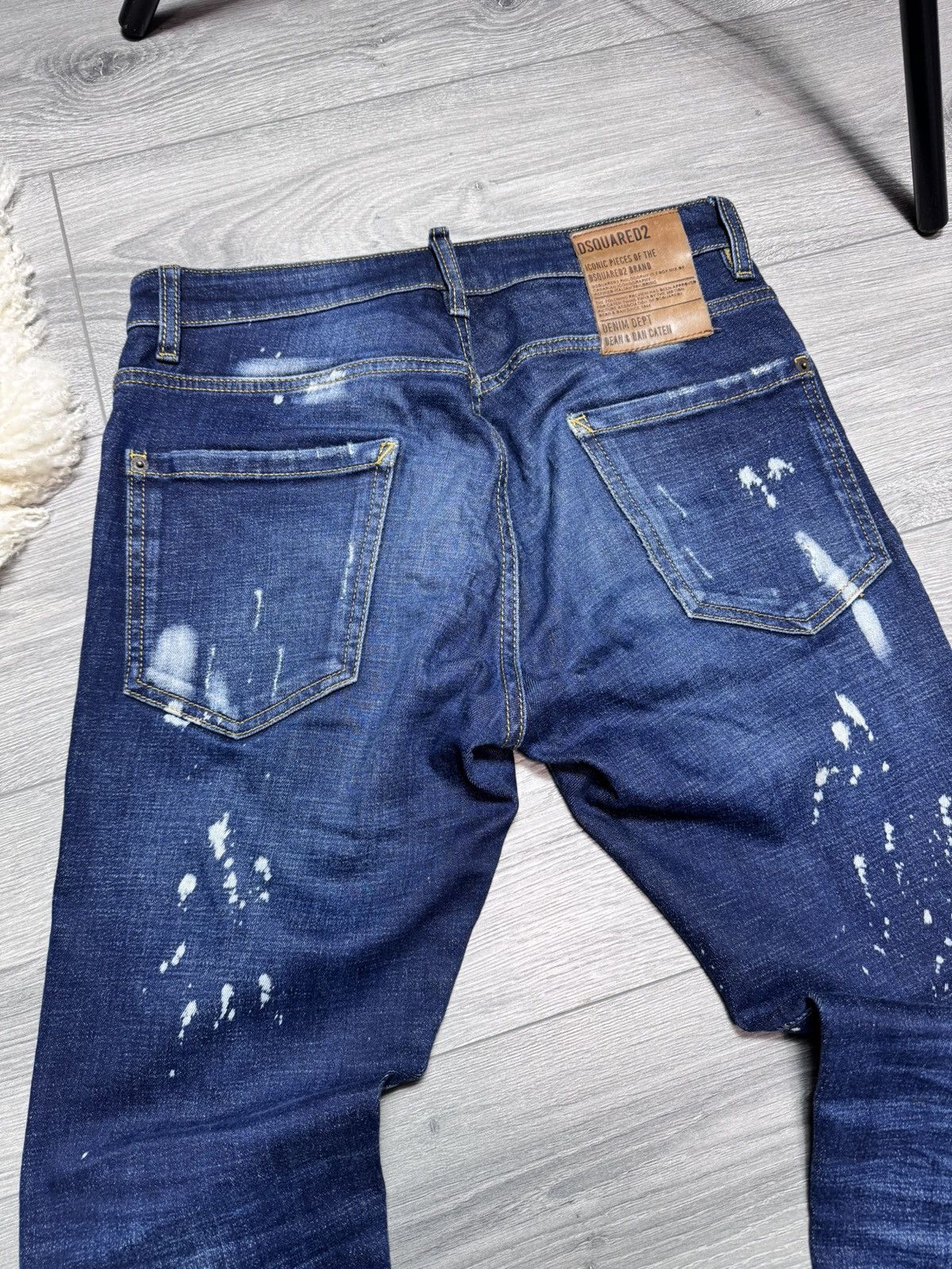 Dsquared2 Distressed skinny cool guy Jeans size 42