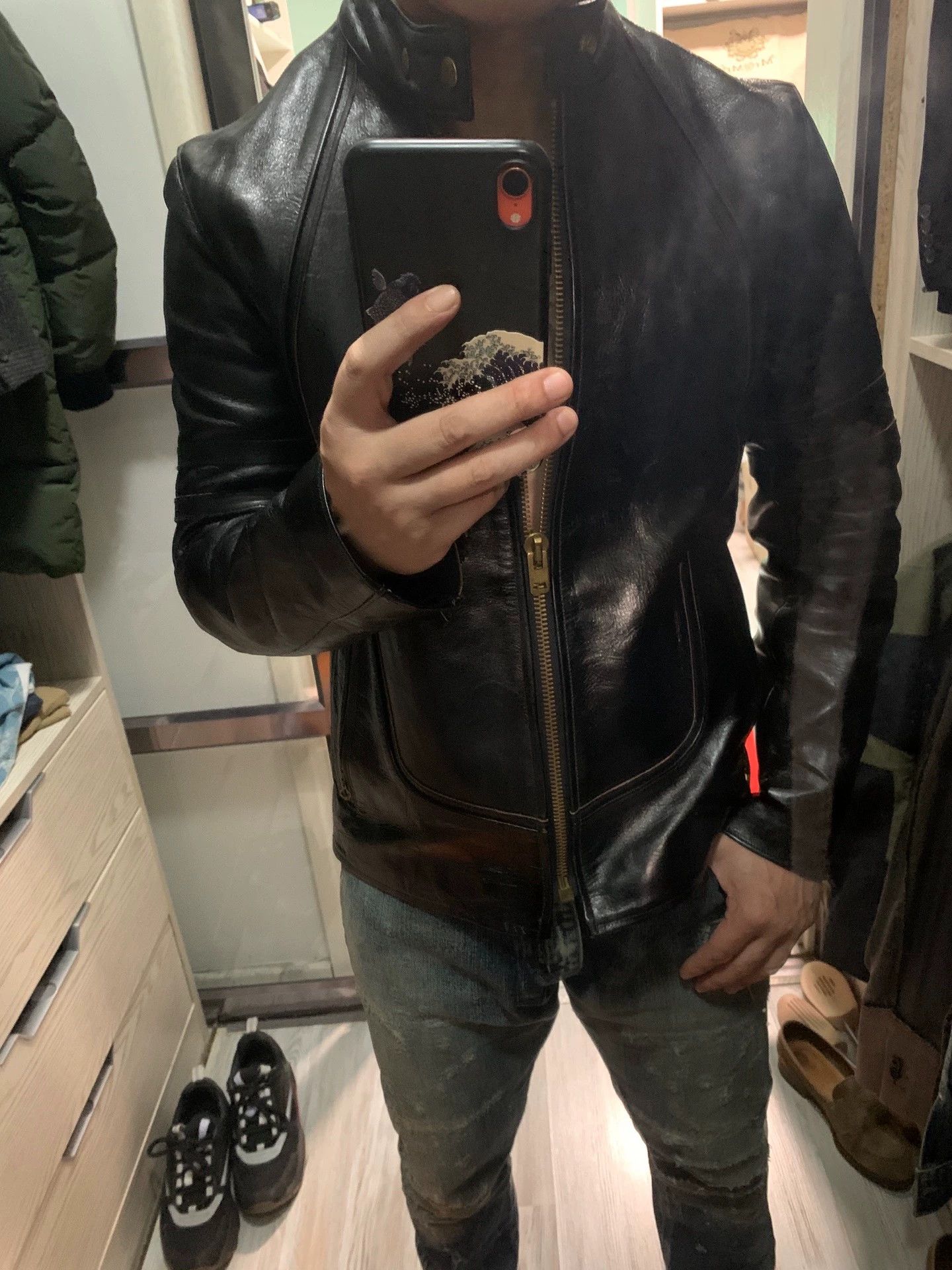 Other Fine Creek Leather Horsehide J100 38 Worn A Few Times Size US XXS / EU 40 - 2 Thumbnail