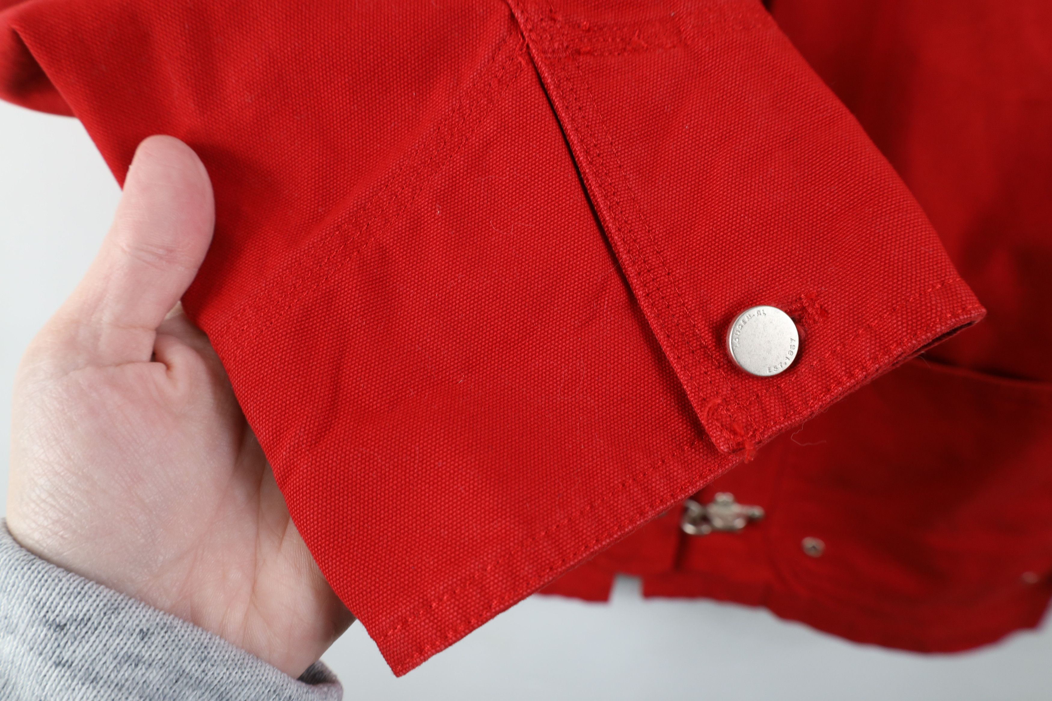 Ralph Lauren Vintage 90s Ralph Lauren Clasp Toggle Button Jacket Red Size M / US 6-8 / IT 42-44 - 6 Thumbnail