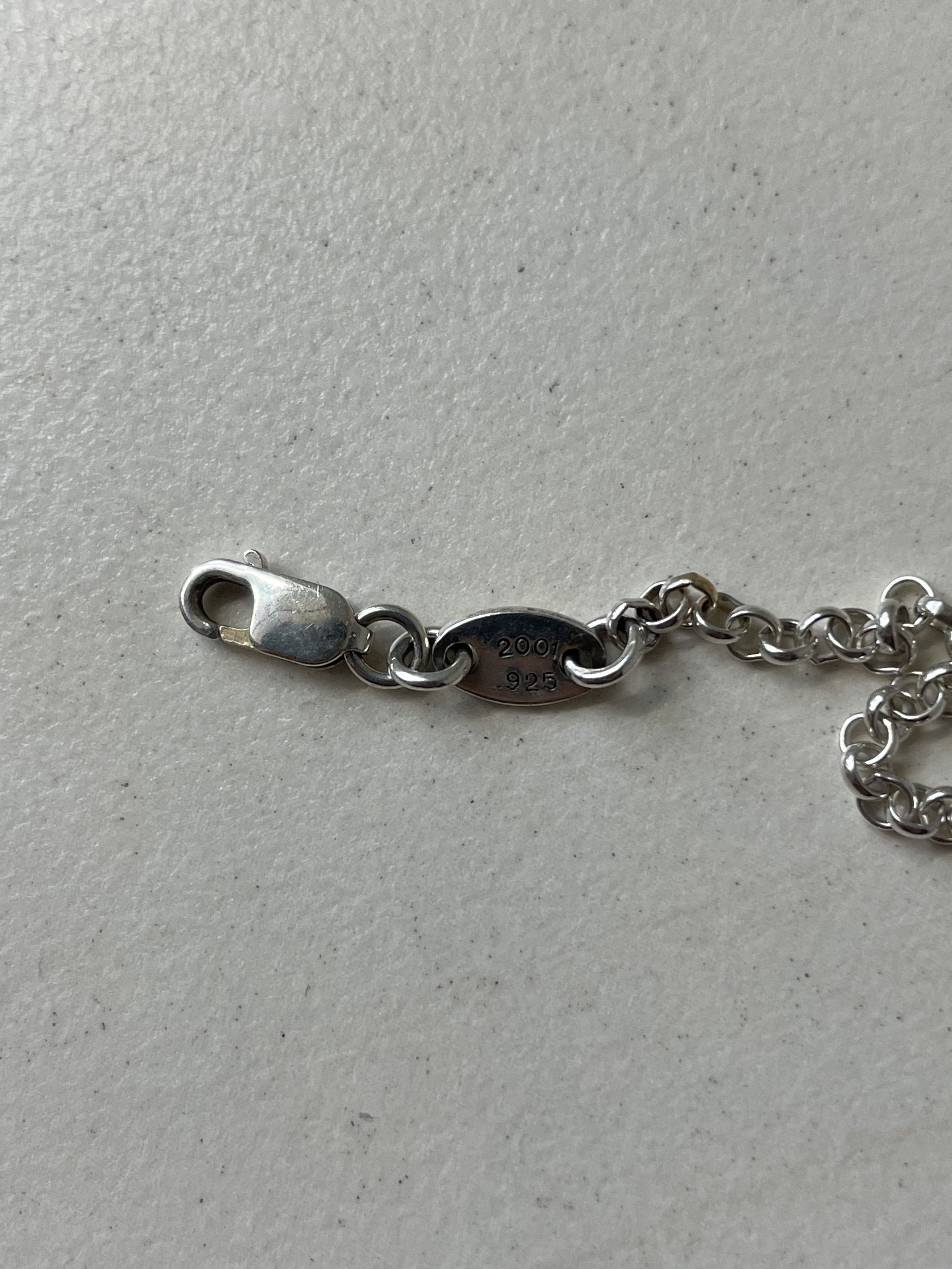 Chrome Hearts Chrome Hearts Safety Pin Single Diamond Roll Chain Necklace Size ONE SIZE - 6 Thumbnail