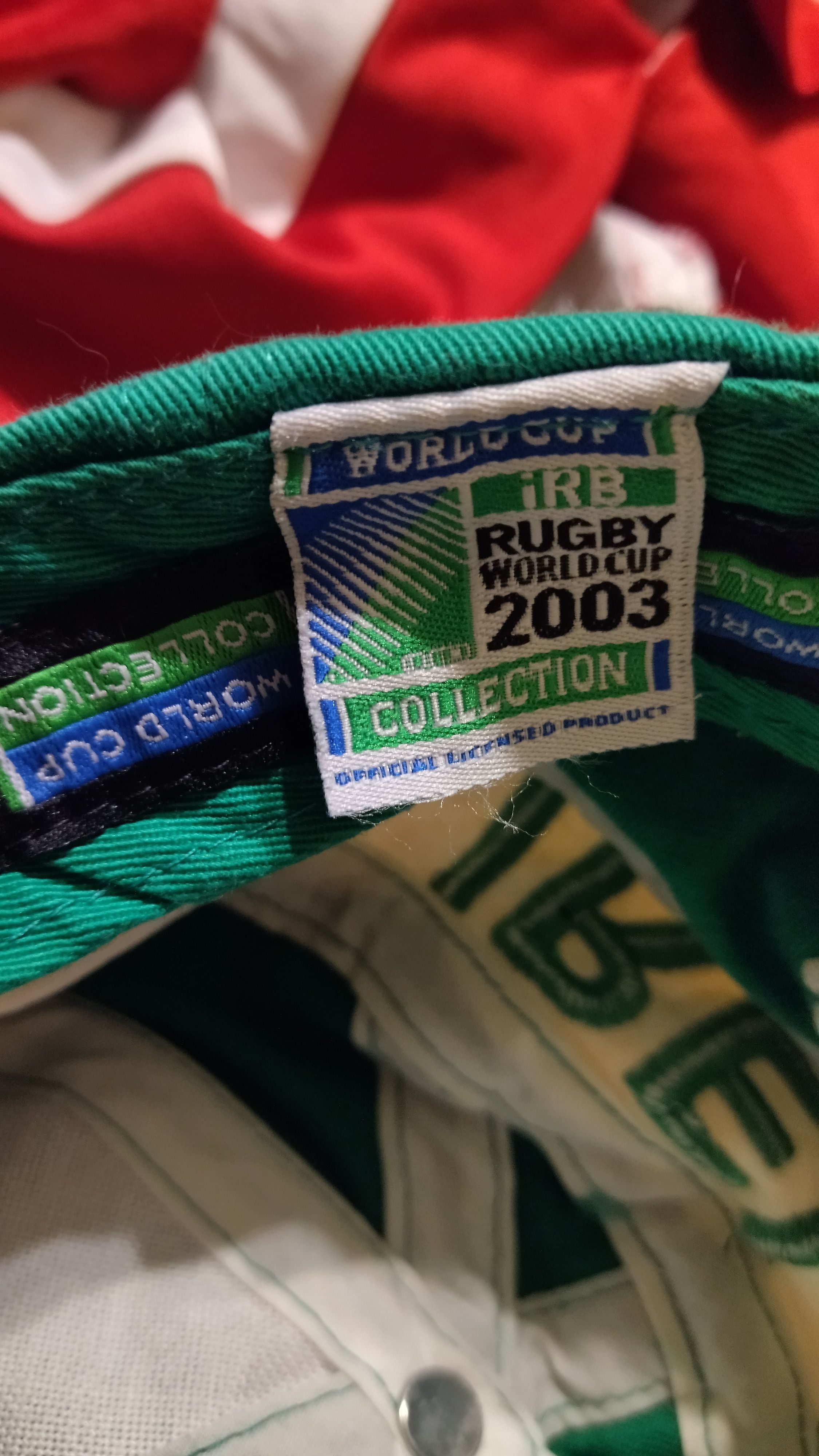 Vintage Vintage Rugby World Cup 2003 Ireland cap Size ONE SIZE - 4 Thumbnail