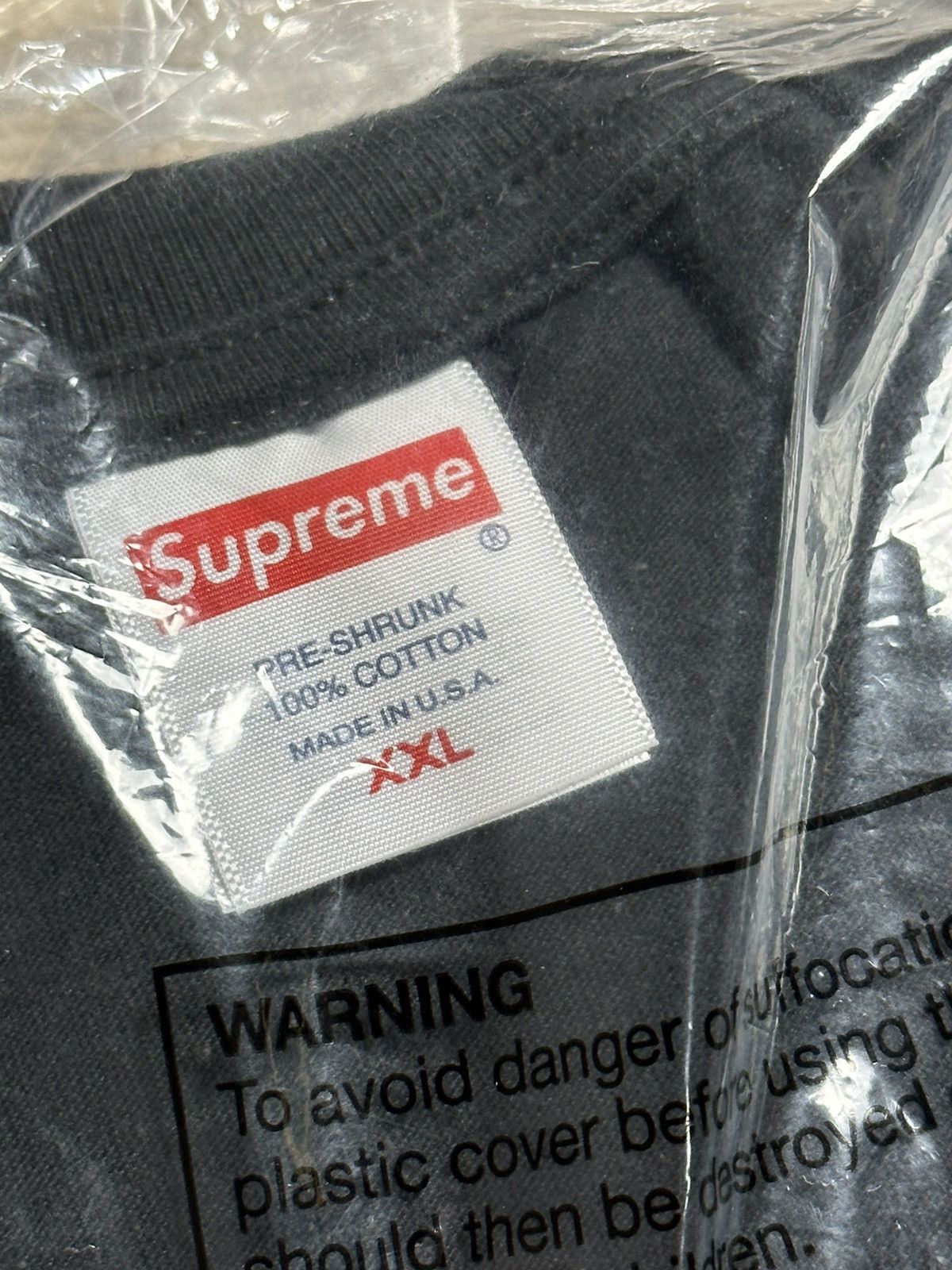 Supreme Supreme League Tee - Black - XXL - SS23 Size US XXL / EU 58 / 5 - 5 Thumbnail