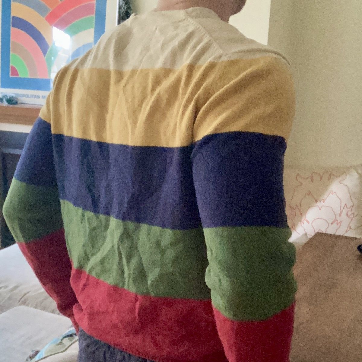 YMC YMC Colorblock Cardigan Size US M / EU 48-50 / 2 - 2 Thumbnail