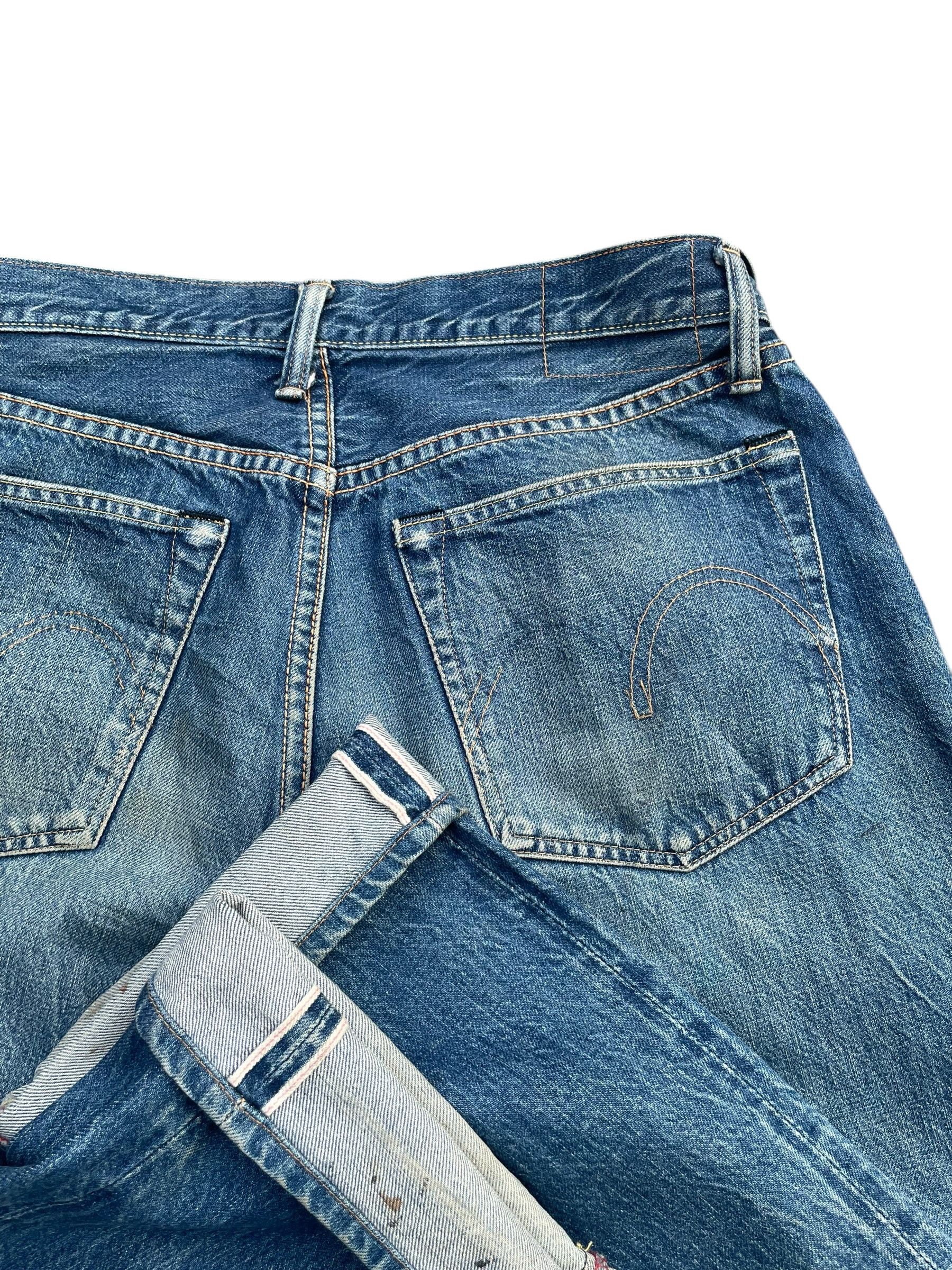 Japanese Brand Vintage Selvedge Dope Drakker Denim Size US 32 / EU 48 - 11 Thumbnail