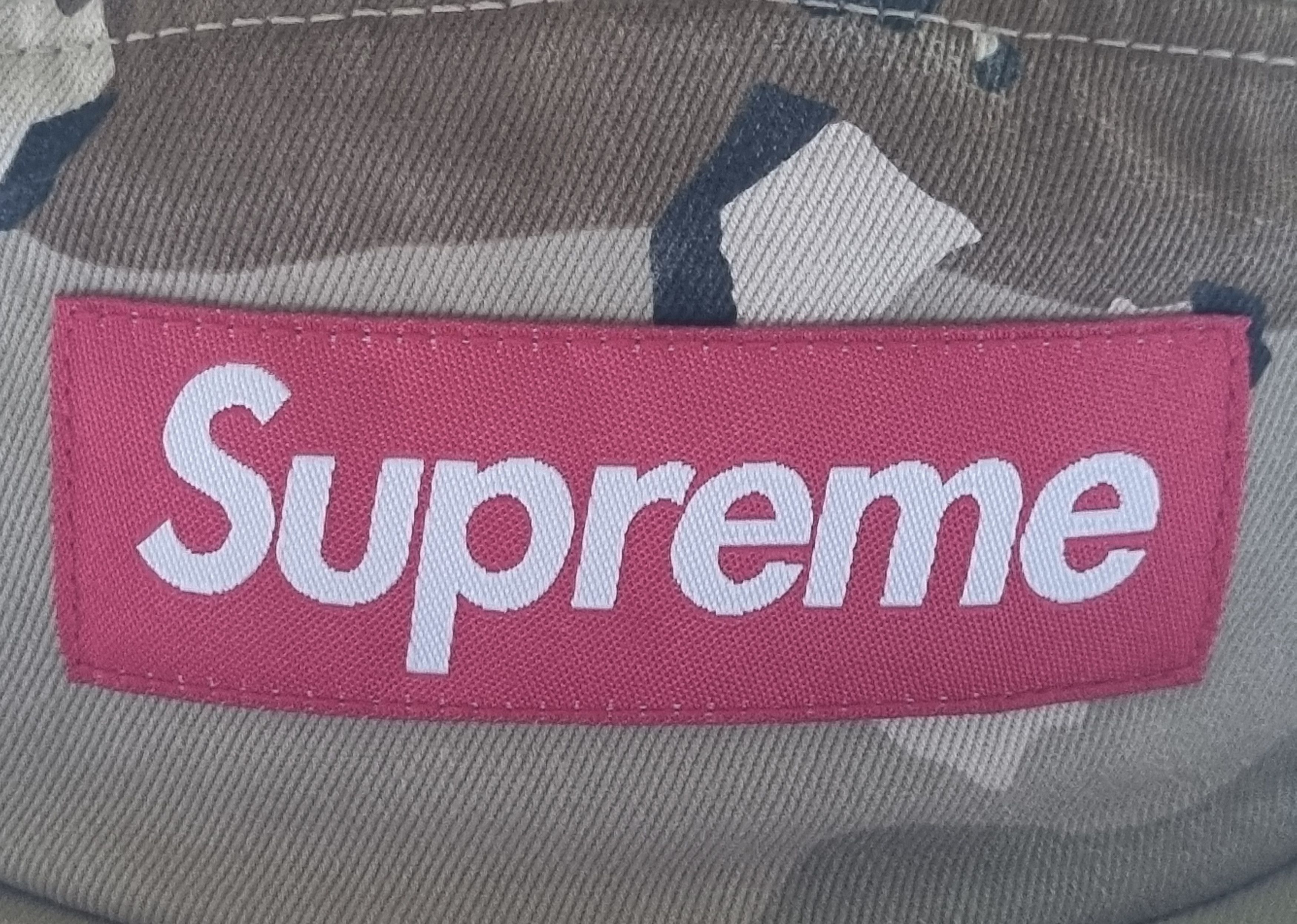 Supreme Supreme Side Zip Camo Cap Size ONE SIZE - 9 Thumbnail