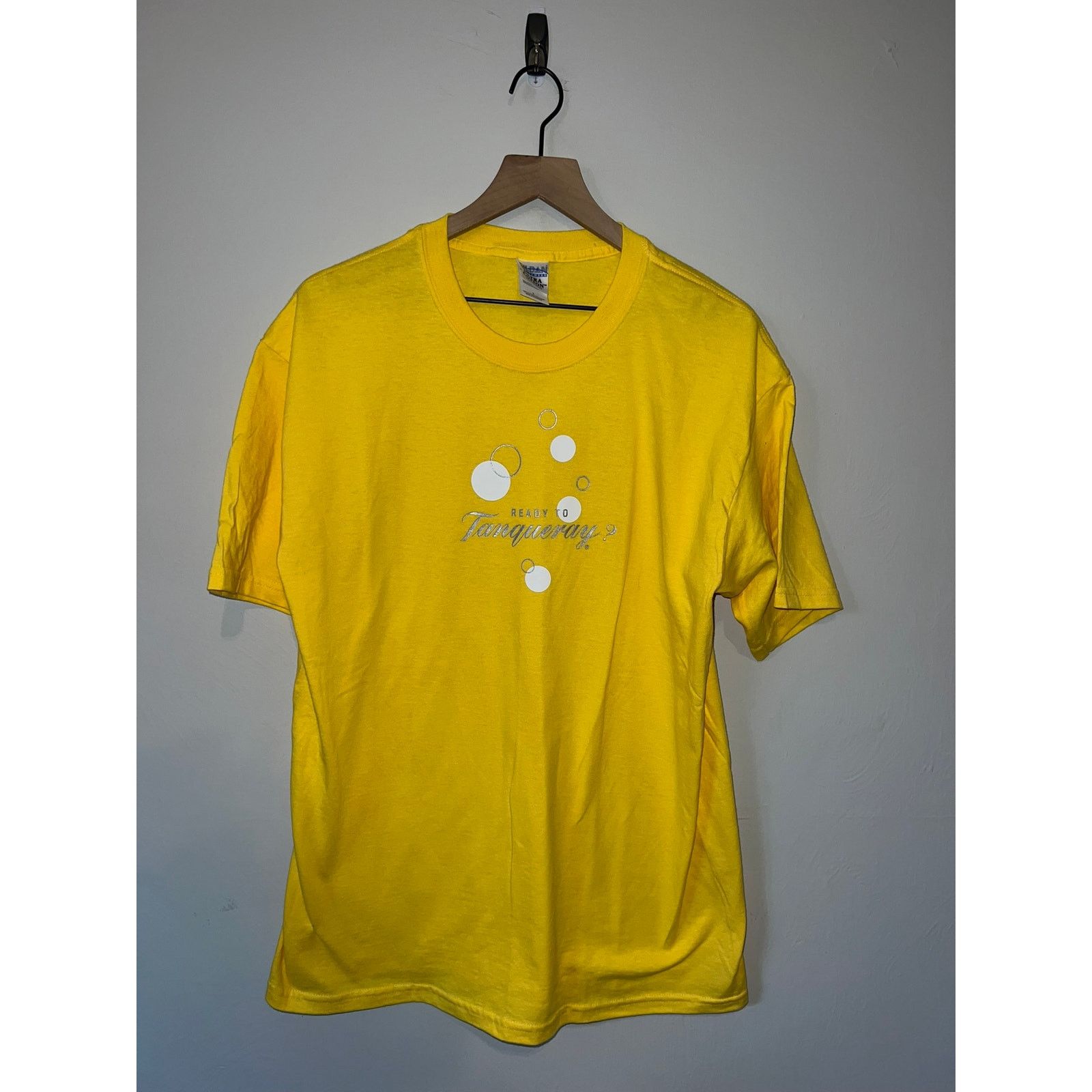 Gildan Vintage Gin Shirt Ready To Tanqueray Liquor Tee VTG Large Size US L / EU 52-54 / 3 - 1 Thumbnail