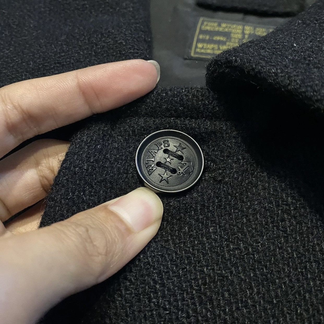 Wtaps WTAPS Melton CPO Jacket (CPO = “Chief Petty Officer” style) Size US S / EU 44-46 / 1 - 12 Thumbnail