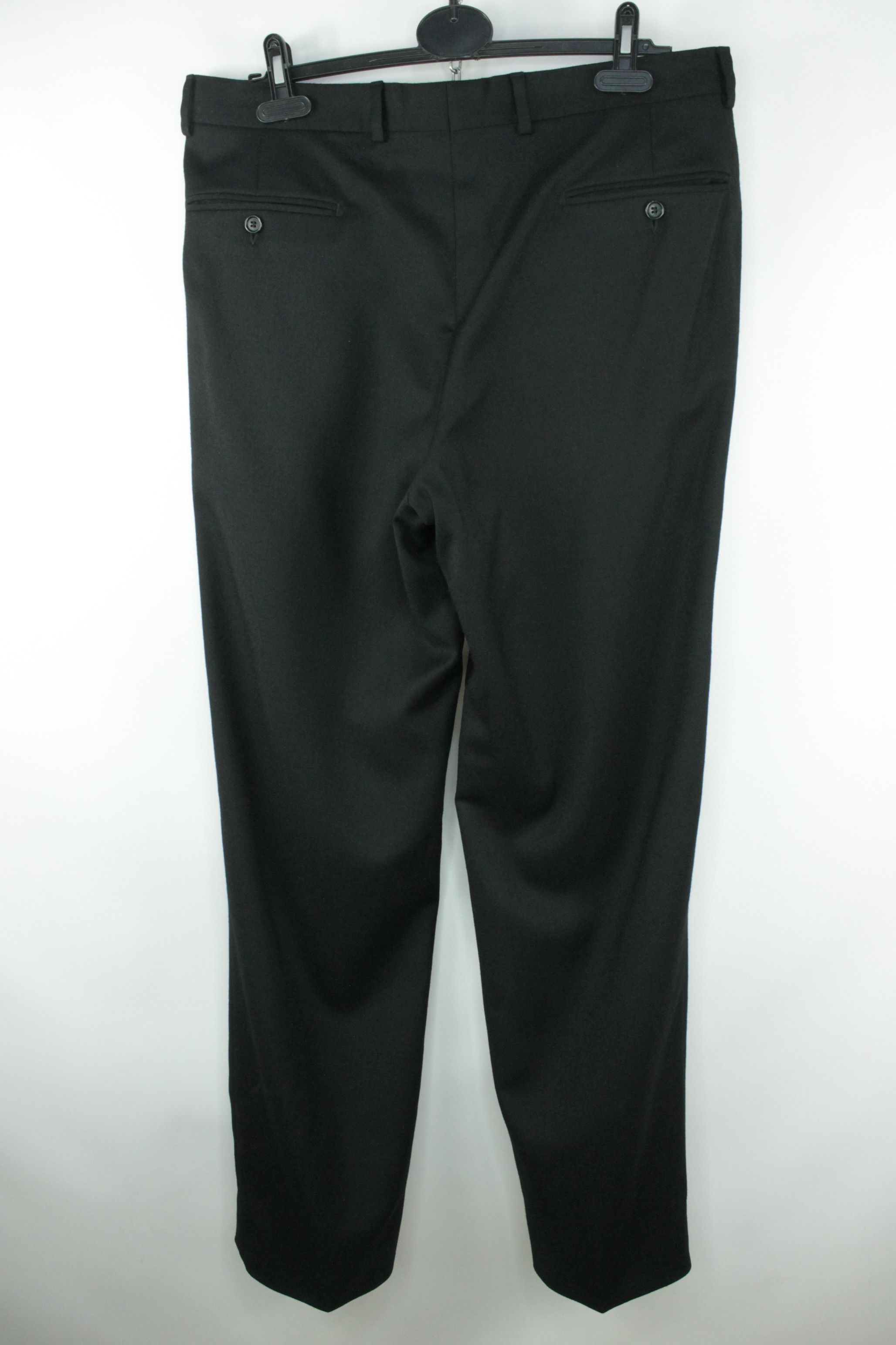 Designer × Gianfranco Ferre × Vintage Vintage Gianfranco Ferre Studio Plated Black Wool Pants Size US 36 / EU 52 - 5 Thumbnail