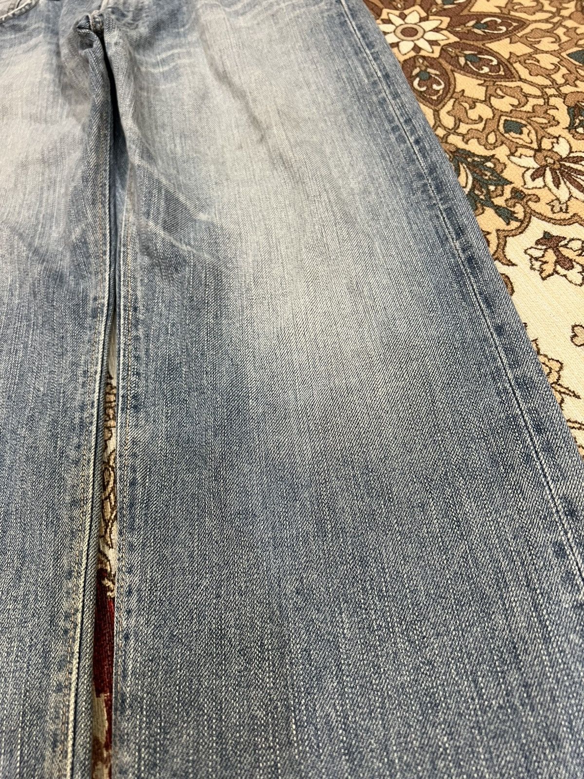 Edwin Vintage Edwin 505zx Selvedge Faded Jean Size US 31 - 5 Thumbnail