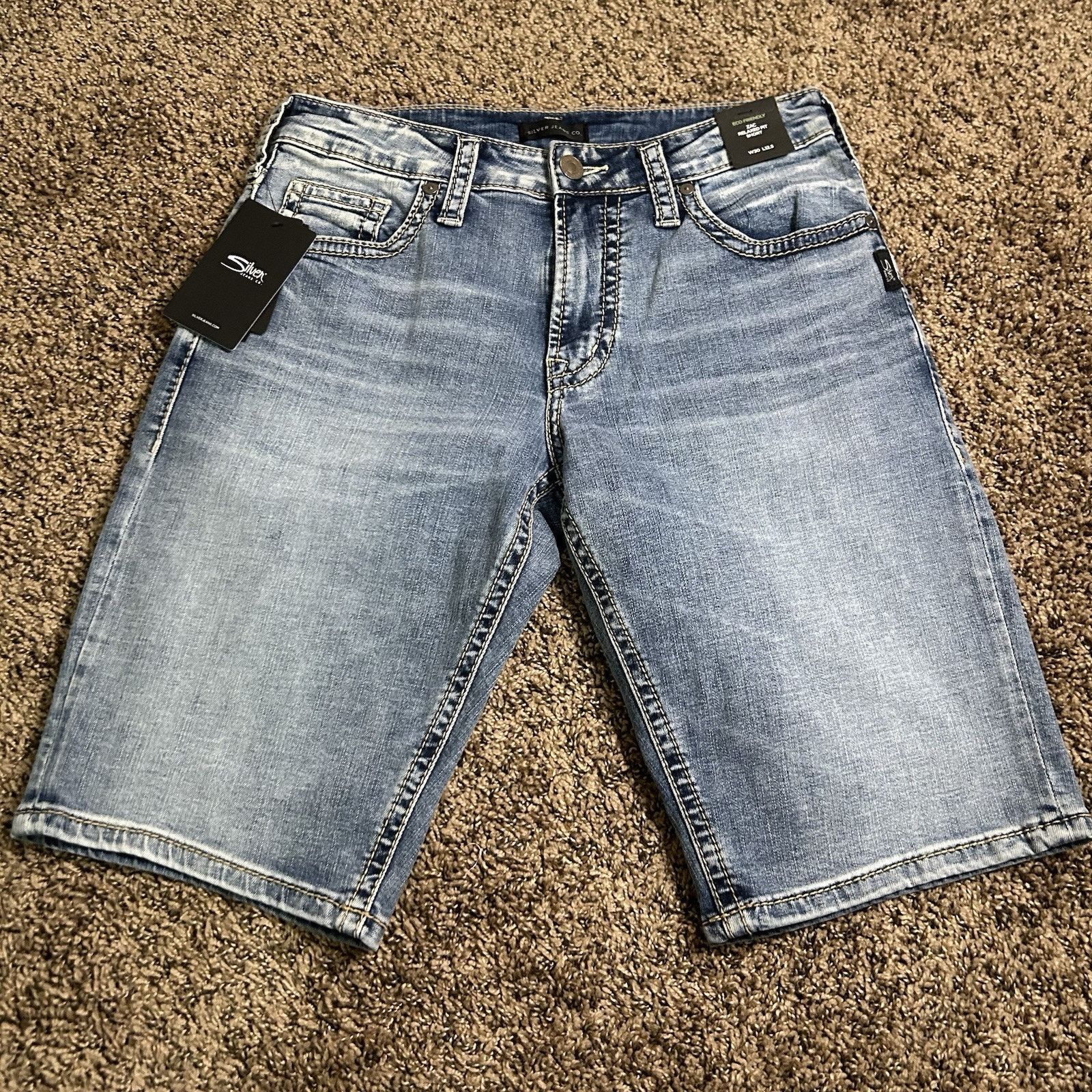 Other Silver Zac Relaxed Fit Shorts W 30 / L 12.5 - NWT! Size US 30 / EU 46 - 1 Thumbnail