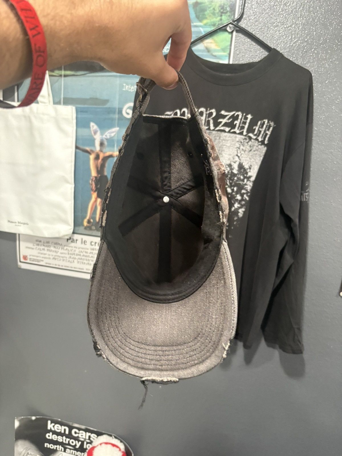 Vintage Vintage Thrashed Gas Station Hat Size ONE SIZE - 5 Thumbnail