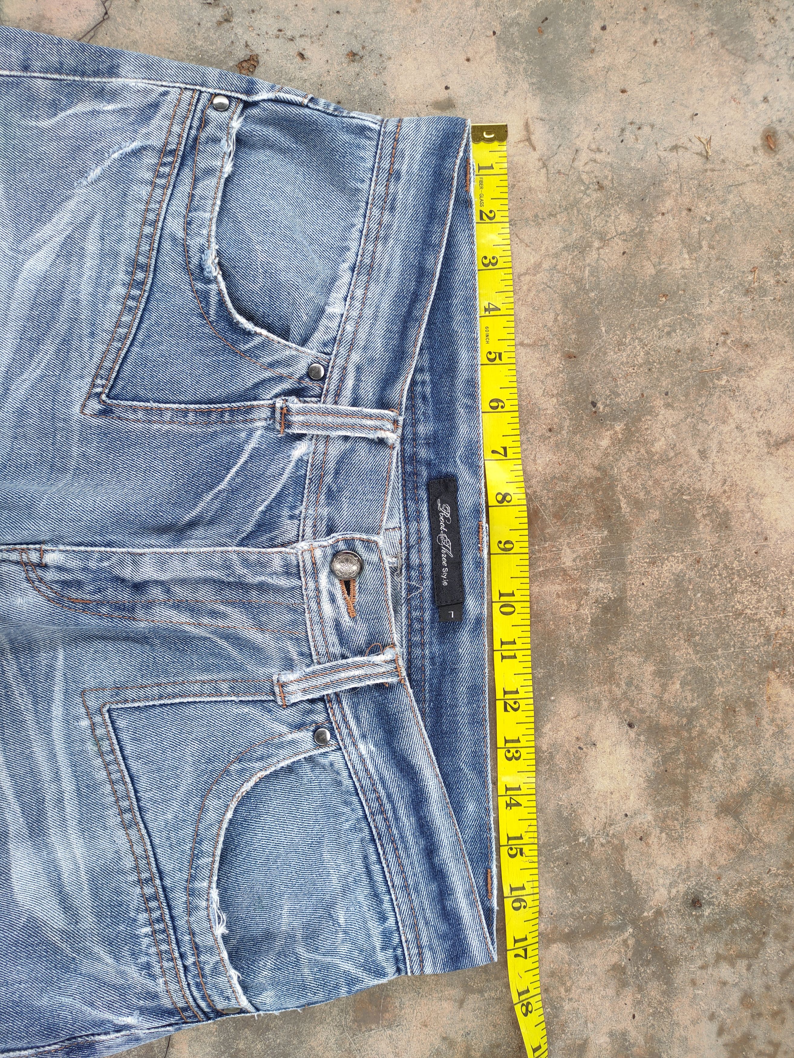 Roots Vintage root Flare faded jeans denin Cargo pants Size US 34 / EU 50 - 8 Thumbnail
