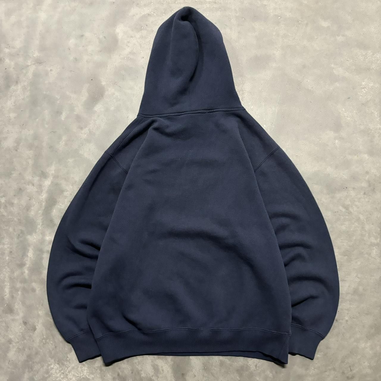 Japanese Brand × Vintage Crazy Vintage Y2K/2000s Blue Smile Obscure Graphic Hoodie Size US M / EU 48-50 / 2 - 8 Thumbnail