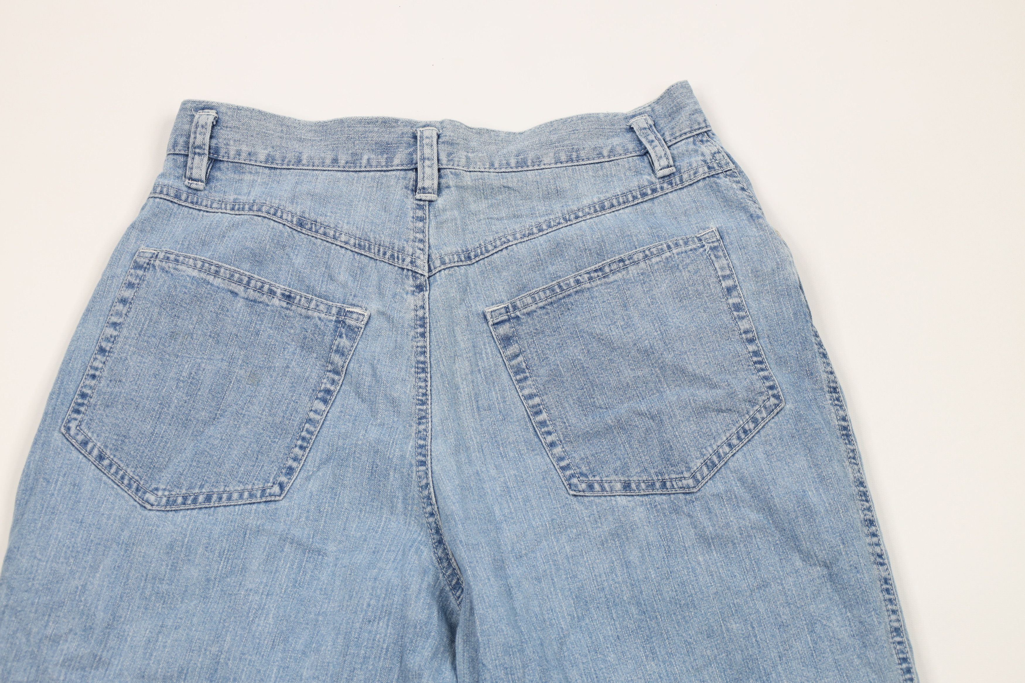 Vintage Vintage 90s Streetwear Tapered Leg Denim Jeans Pants Blue Size 30" / US 8 / IT 44 - 10 Thumbnail