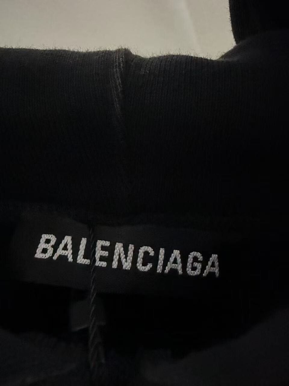 Balenciaga balenciaga black embroidered wheat hoodie Size US M / EU 48-50 / 2 - 3 Thumbnail
