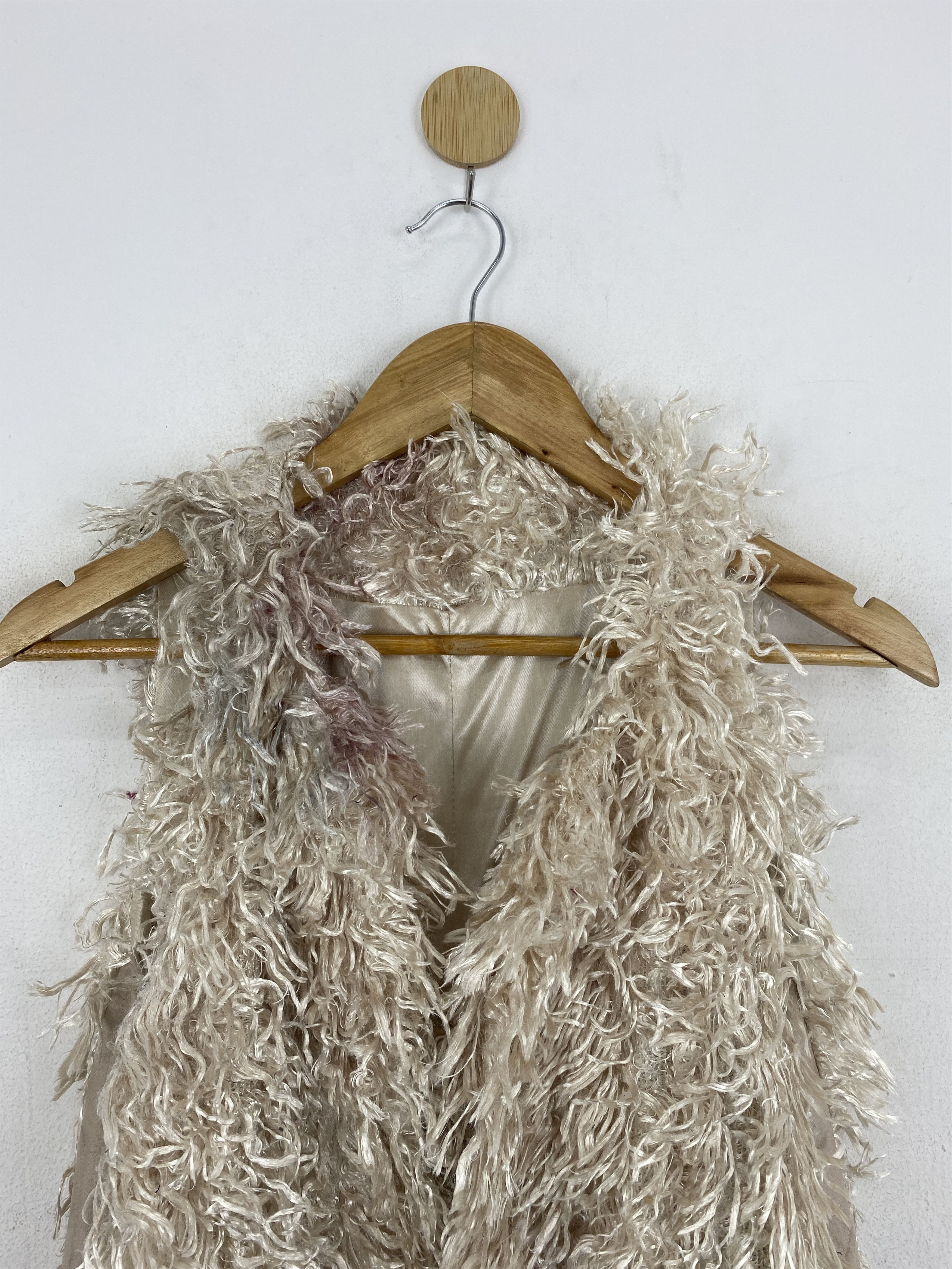 Japanese Brand Vintage Japanese Brand Hyelim Faux Fur Vest J1916 Size US XS / EU 42 / 0 - 2 Thumbnail