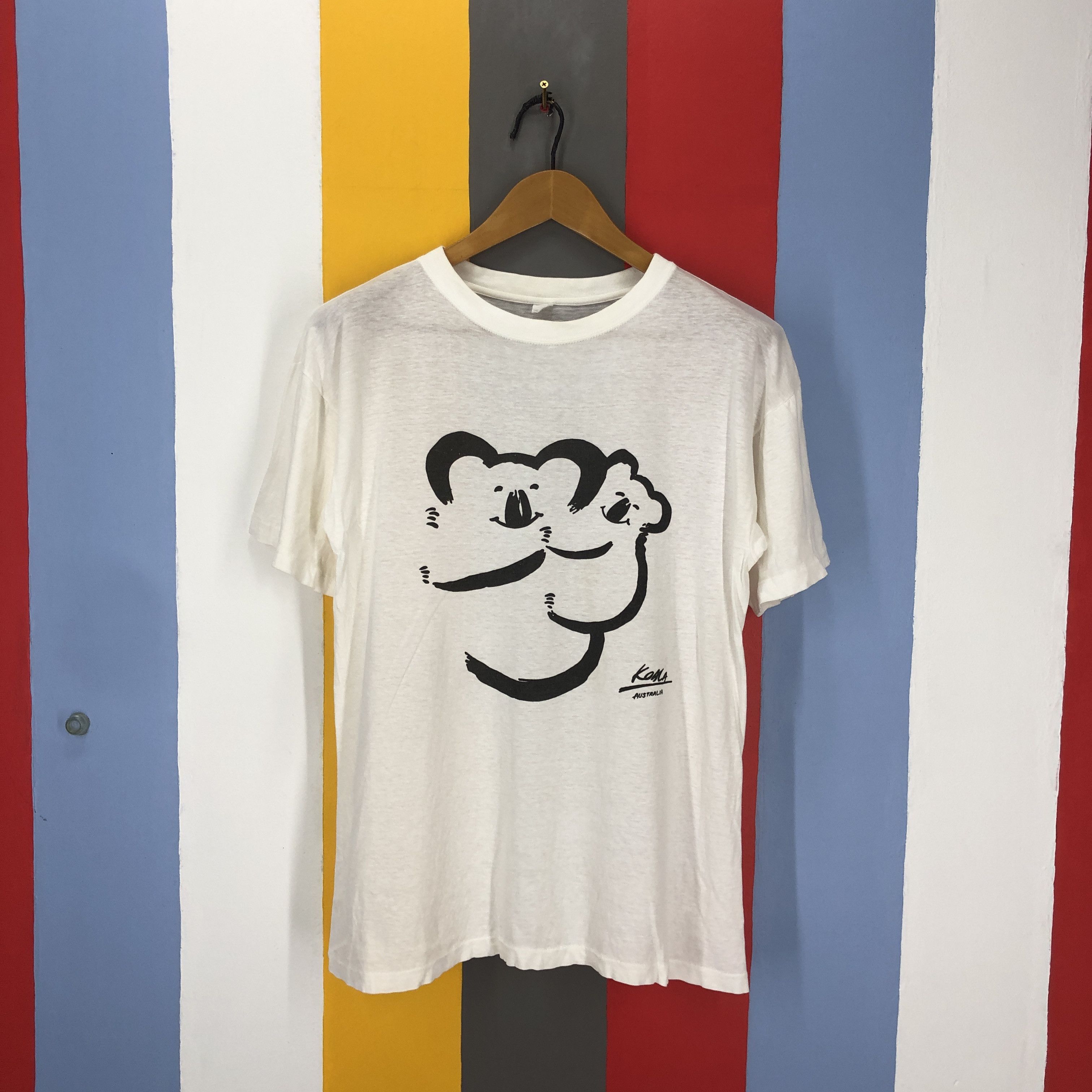90s Vintage KOALA AUSTRALIA Crew Neck T Shirt #1498/AZ