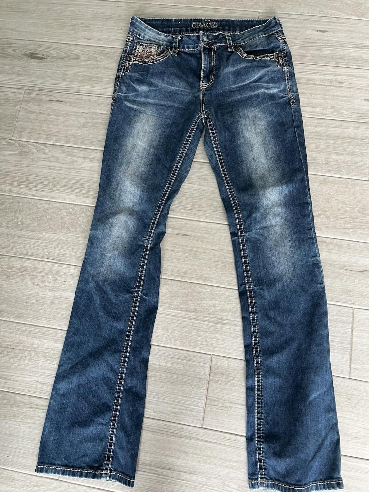 Other Grace Jeans Sz 30 Missing Button Size 30" / US 8 / IT 44 - 1 Thumbnail