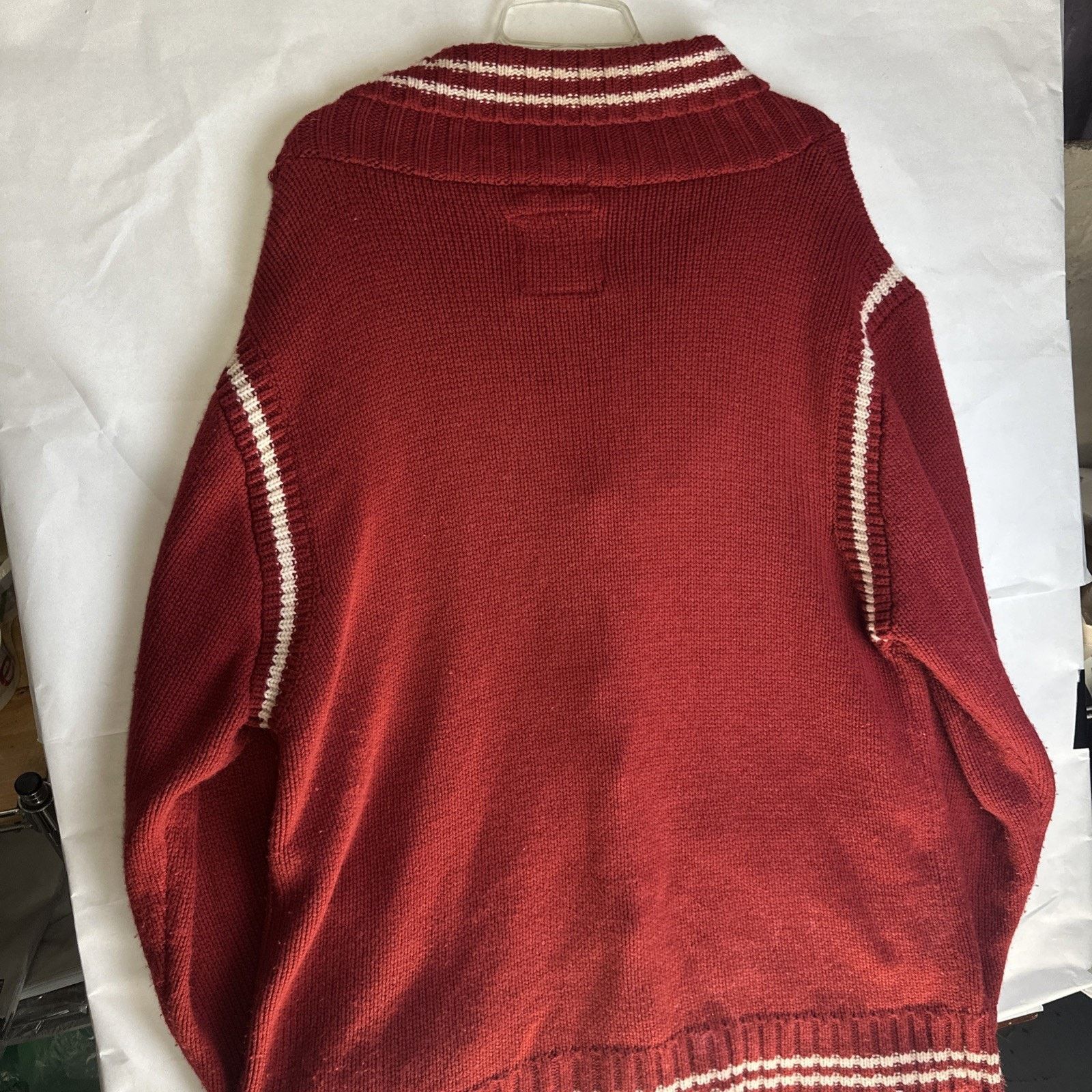 & Other Stories Imperious Trading Red and White Cardigan size 2XL Christmas Size US XXL / EU 58 / 5 - 8 Thumbnail