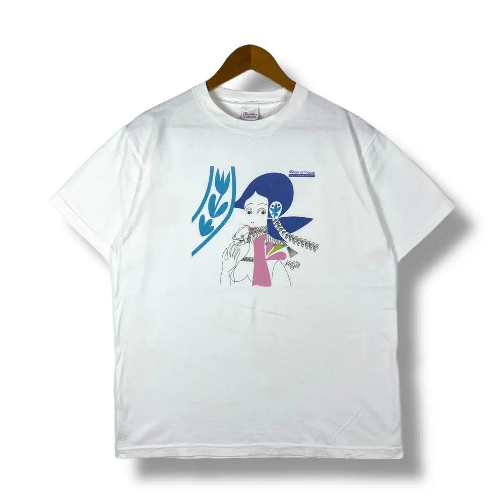 Japanese Brand Japanese Art KAN-ART HOUSE Ladybone Graphic Art Tee Size US L / EU 52-54 / 3 - 1 Thumbnail