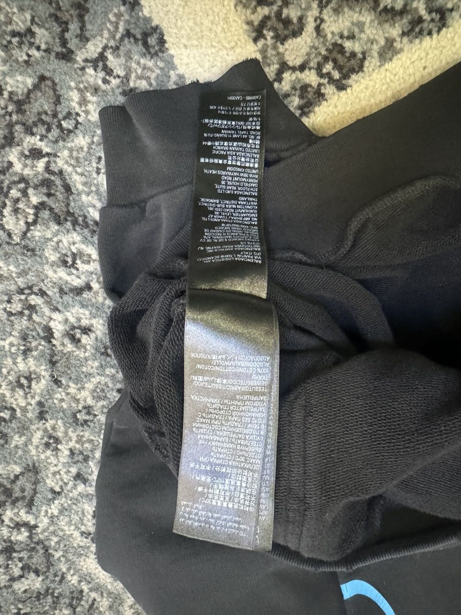 Balenciaga New Balenciaga Surfer logo-print hoodie size 4 Size US XL / EU 56 / 4 - 7 Thumbnail