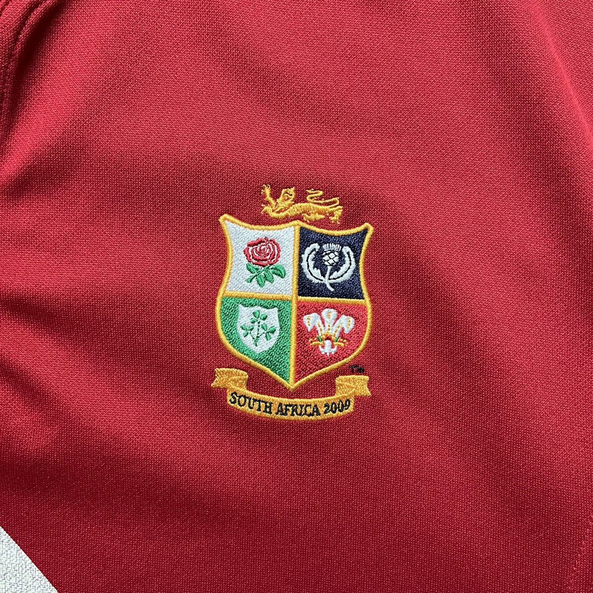 Adidas Vintage Adidas British & Irish Lions 2009 Home Rugby Jersey Size US XXL / EU 58 / 5 - 2 Thumbnail