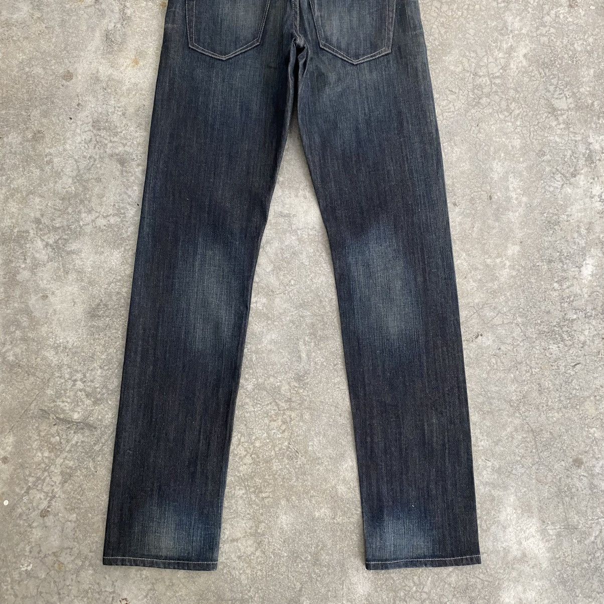 Marithe + Francois Girbaud 2000’s Vintage M. Francois Girbaud Slim Fit Stacked Jeans Size US 33 - 9 Thumbnail