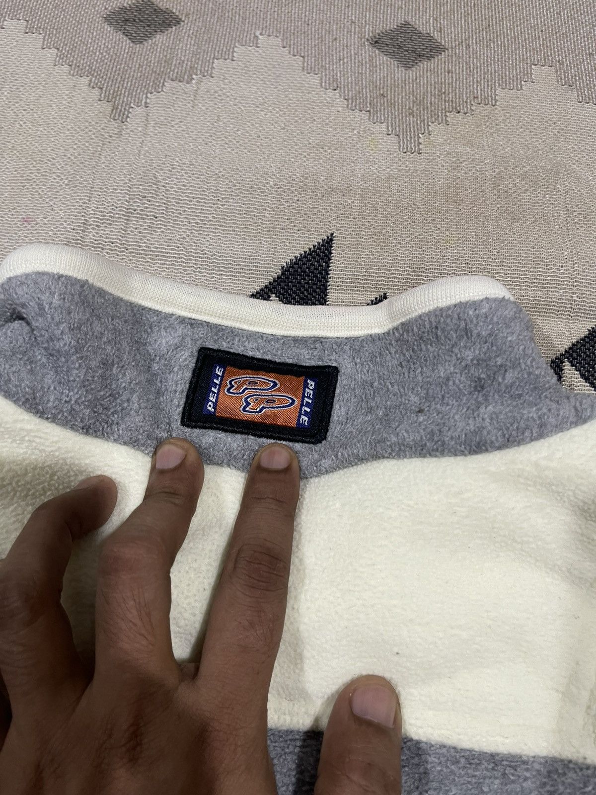 Marc Buchanan VINTAGE Y2K PELLE PELLE MARC BUCHANAN FLEECE SWEATSHIRT Size US L / EU 52-54 / 3 - 15 Thumbnail