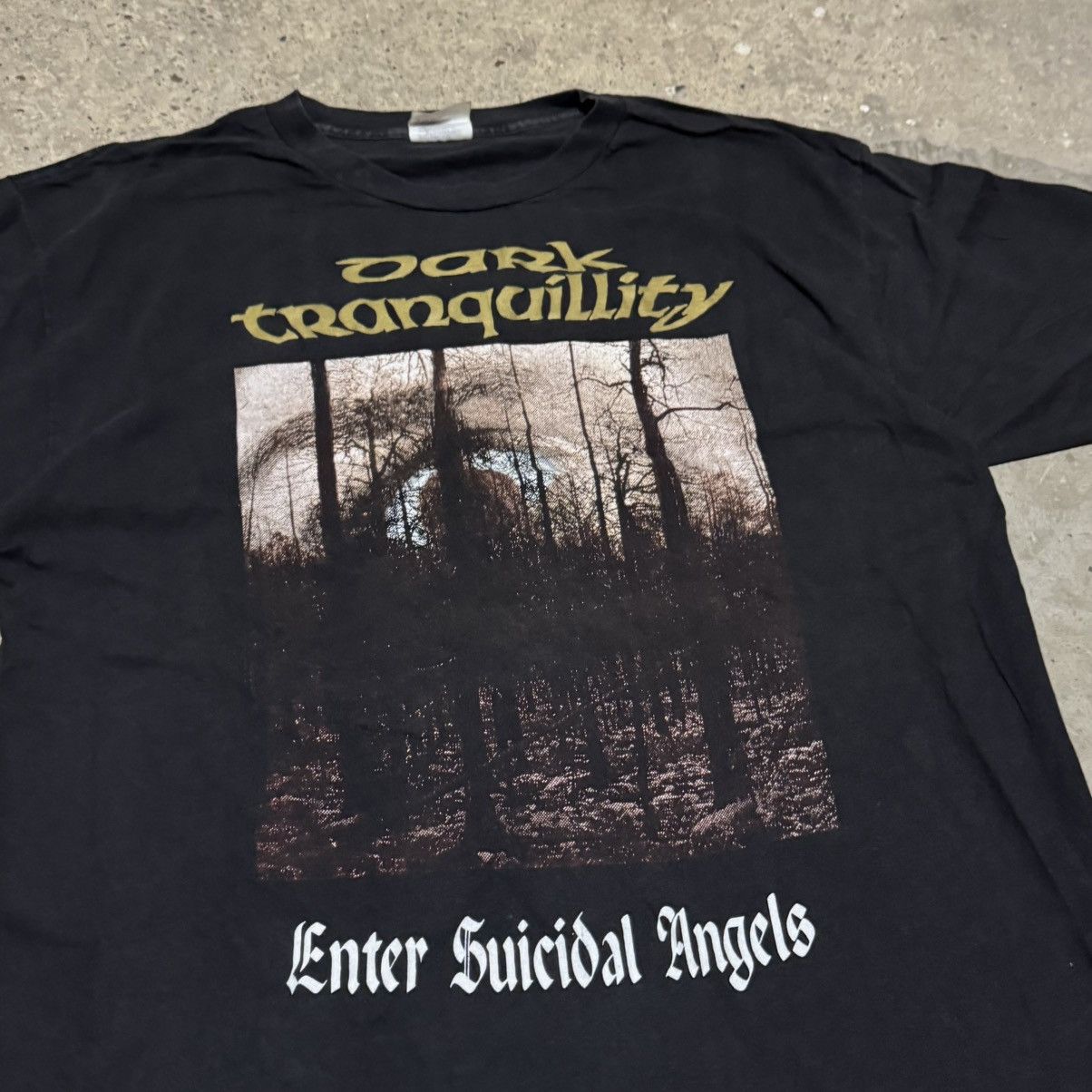 Band Tees × Vintage Vintage Dark Tranquility enter Suicidal Angels t-shirt Size US XL / EU 56 / 4 - 2 Thumbnail