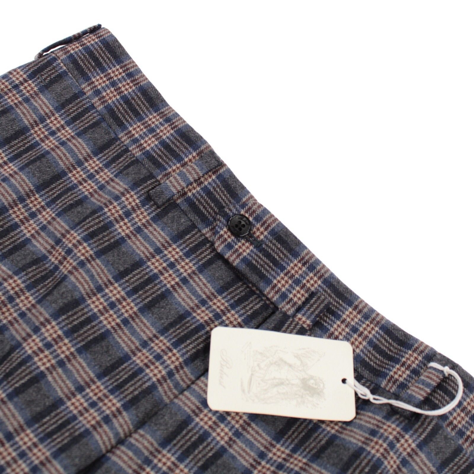Belvest Belvest New with tags Dress Pants Size 34 US In Blue Size US 34 / EU 50 - 1 Thumbnail