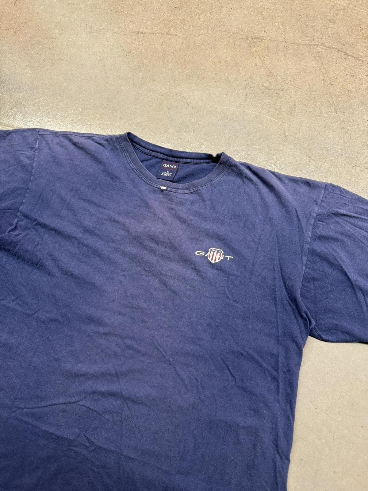 Gant 90s "Gant American Yacht Club" Faded Single Stitch T-shirt Size US XL / EU 56 / 4 - 3 Thumbnail