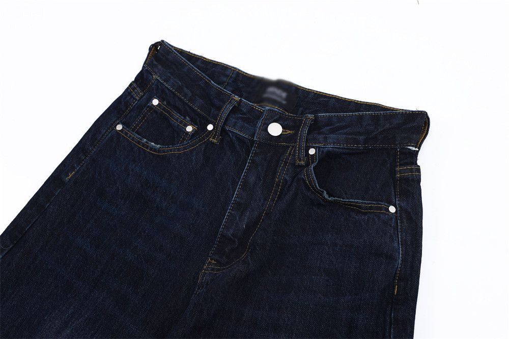 Japanese Brand × Jean Men's distressed loose casual street washed straight jeans Size US 32 / EU 48 - 4 Thumbnail
