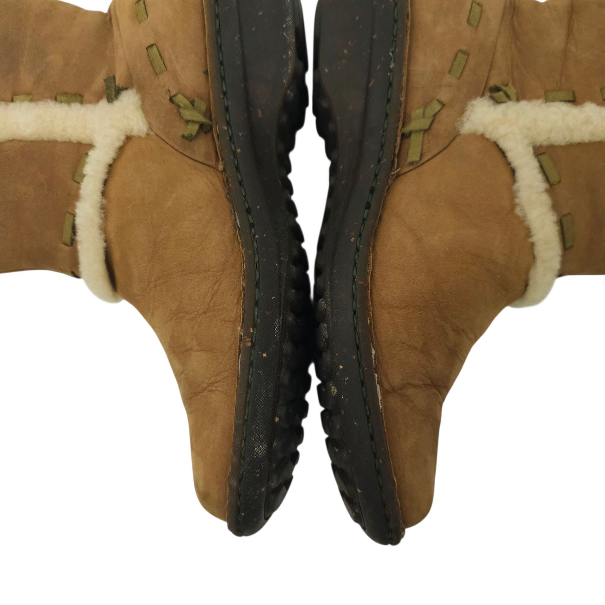 Ugg Ugg Australia Elijo Leather Boots Womens Size 7 Sheepskin Size US 7 / IT 37 - 15 Thumbnail