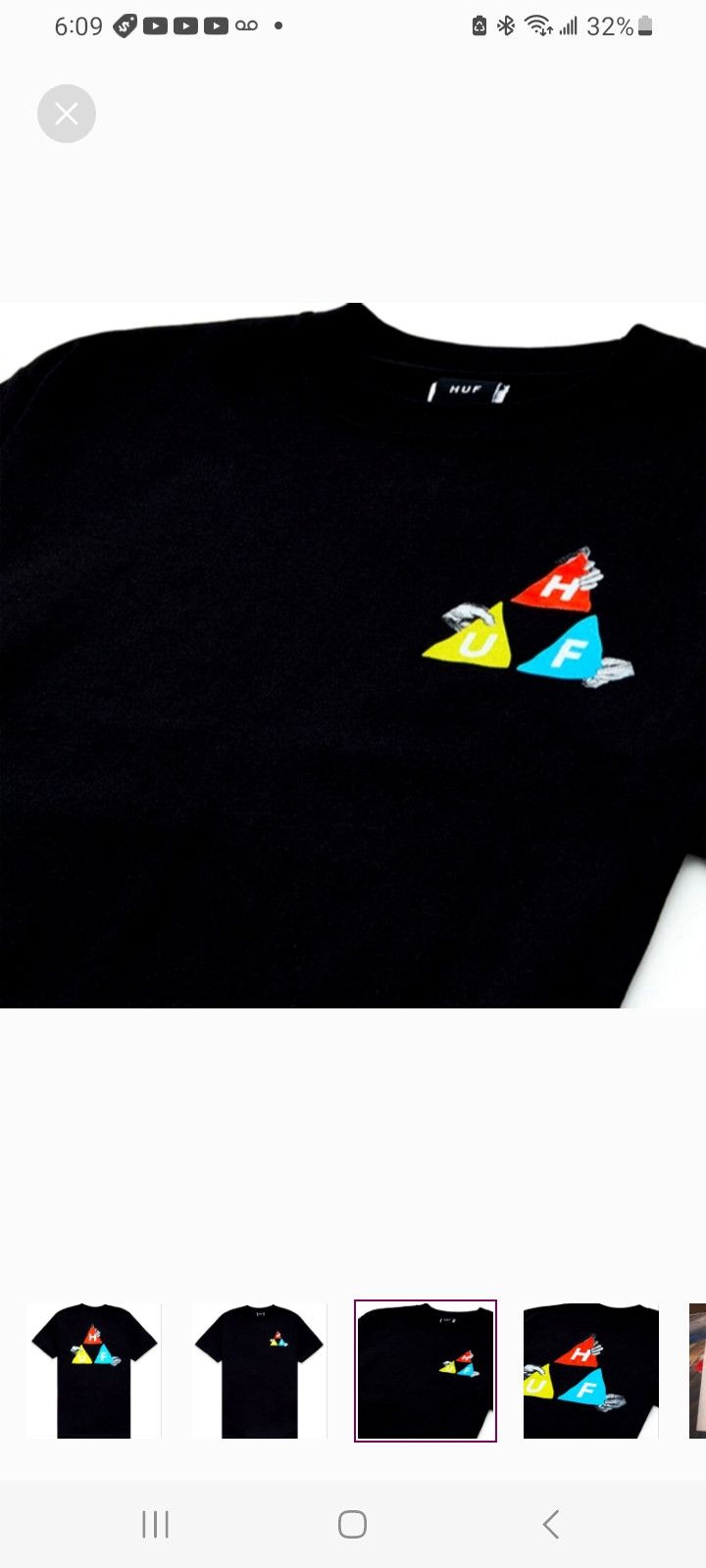 Huf HUF Ritual T-Shirt Size US M / EU 48-50 / 2 - 3 Thumbnail