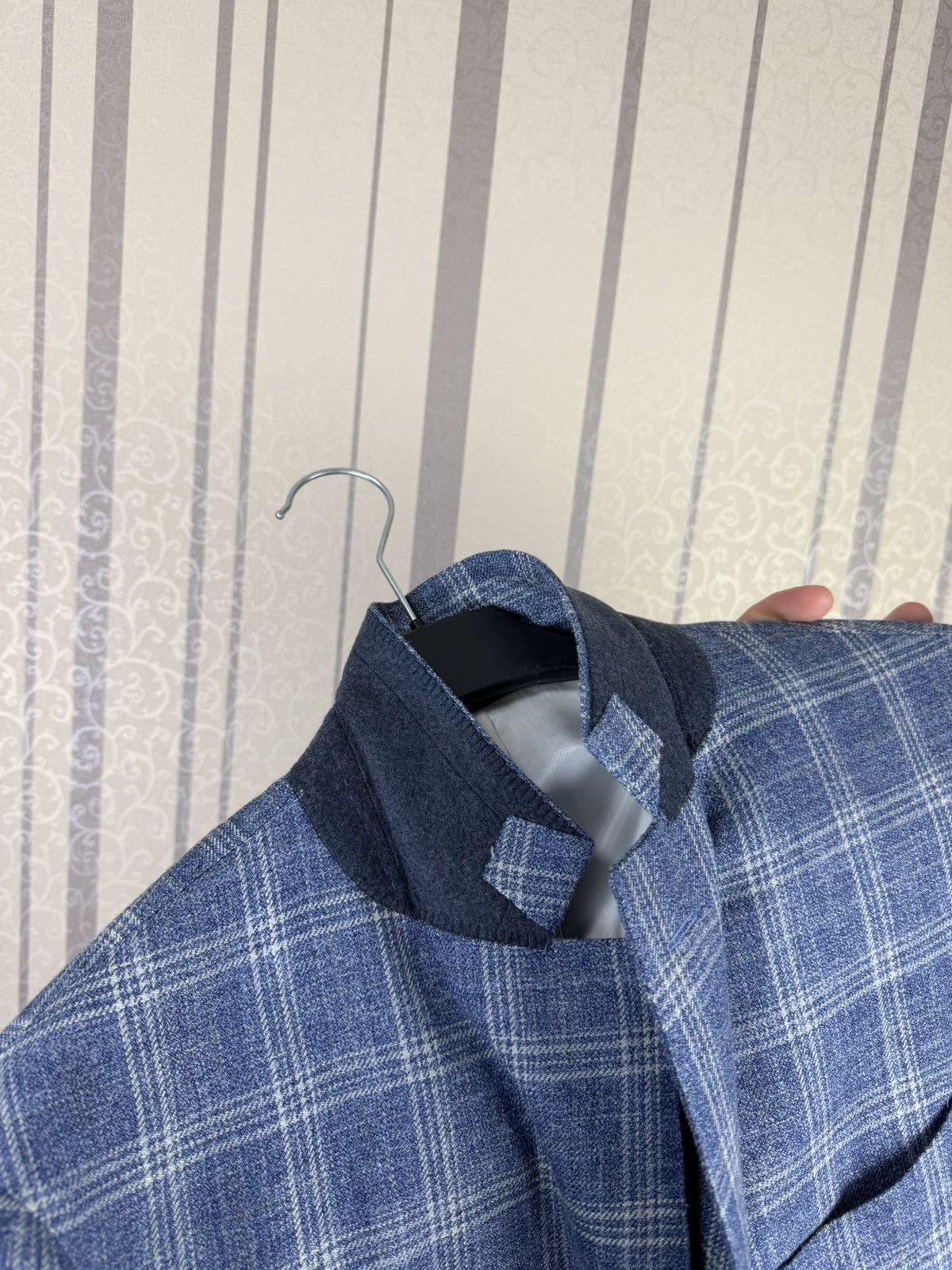 Suitsupply Suitsupply Havana Patch HL Slim Check Blazer sz 48 Size 48R - 13 Thumbnail