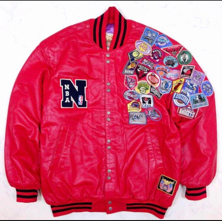 JH Design Jeff Hamilton jh Design NBA ALLleather team logo Jacket Size US XXL / EU 58 / 5 - 1 Thumbnail