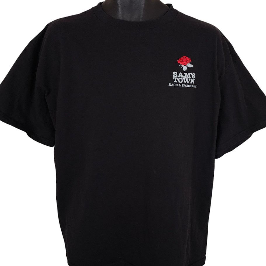 Delta Kentucky Derby Day T Shirt Mens Size XL Black 2009 Sams Town Size US XL / EU 56 / 4 - 2 Thumbnail