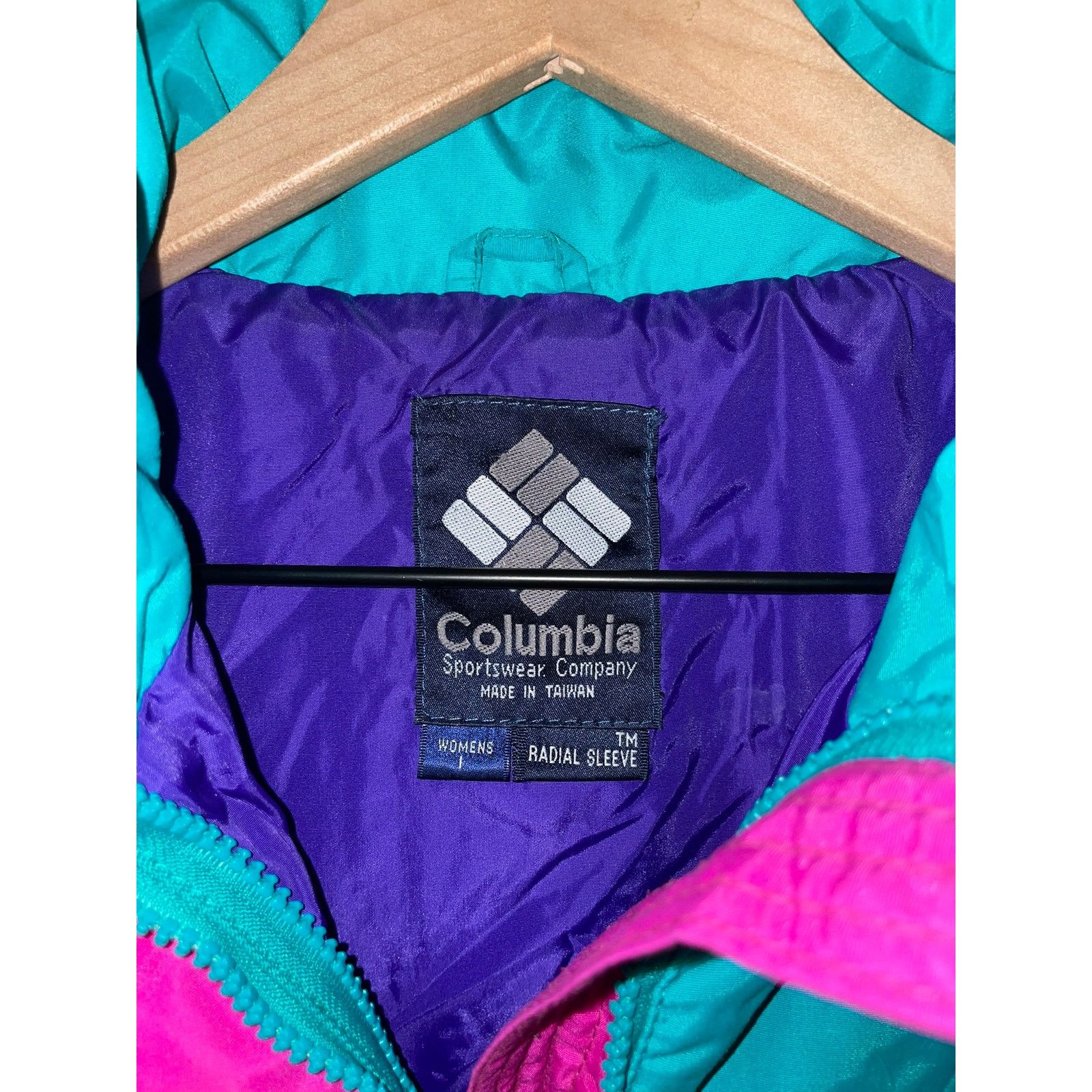 Columbia Womens Columbia Radial Sleeve Jacket Powder Keg Winter Coat Size M / US 6-8 / IT 42-44 - 7 Thumbnail