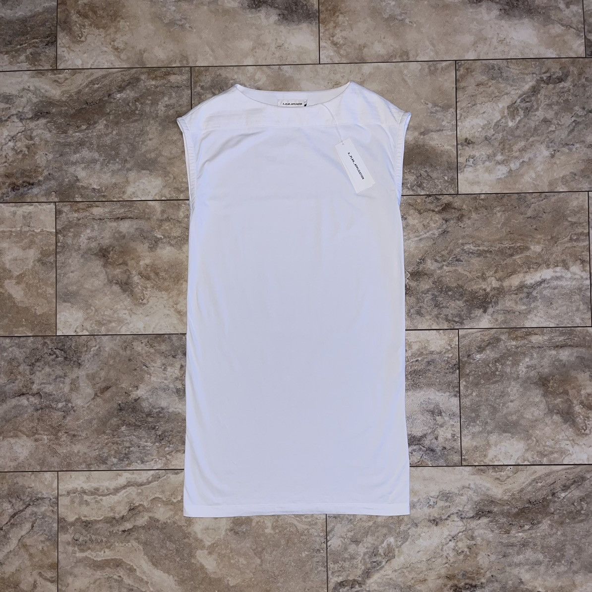 A_PLAN_APPLICATION A_PLAN_APPLICATION Quilted Shoulder Dress White Size Small Size S / US 4 / IT 40 - 1 Thumbnail