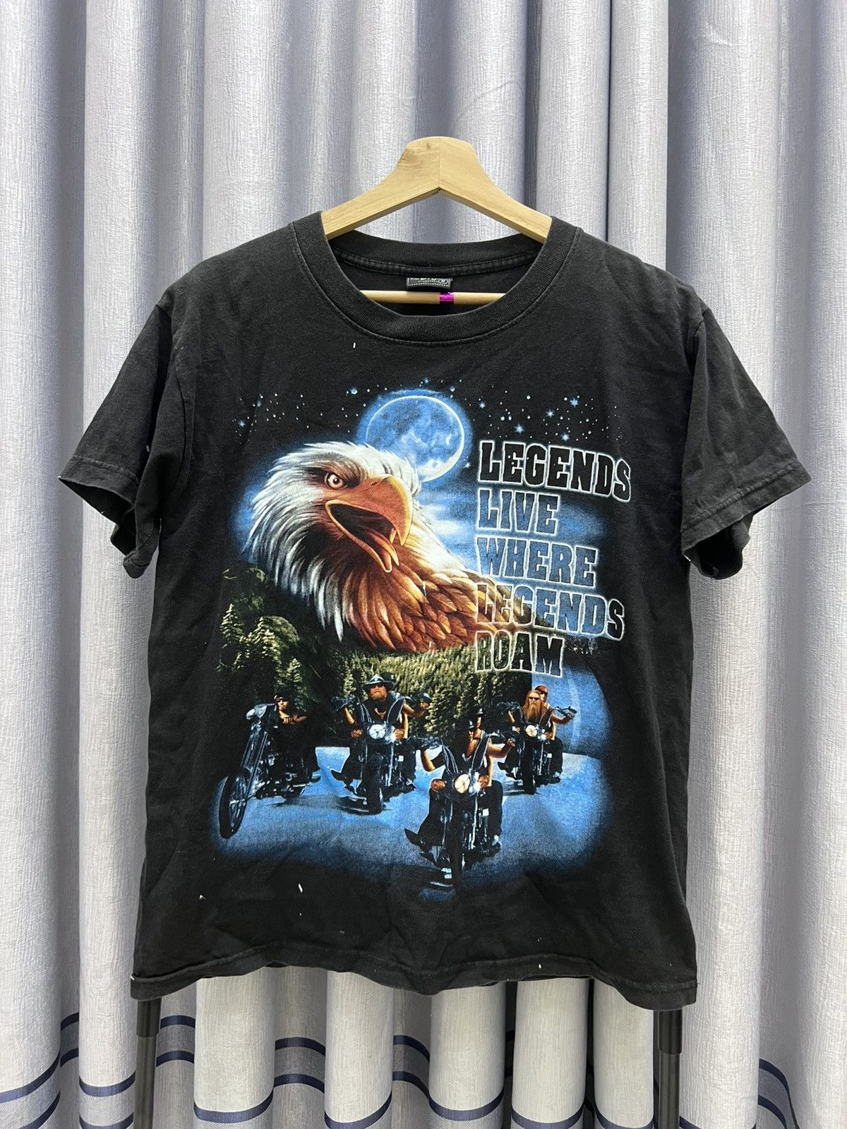Harley Davidson Y2K Harley Davidson Bike Weeks Eagle Overprint Tee Size US M / EU 48-50 / 2 - 1 Thumbnail