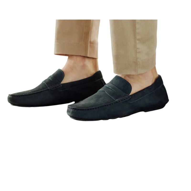 Nordstrom Nordstrom Black Cody Driving Leather Closed Toe Loafers Size US 10.5 / EU 43-44 - 1 Thumbnail