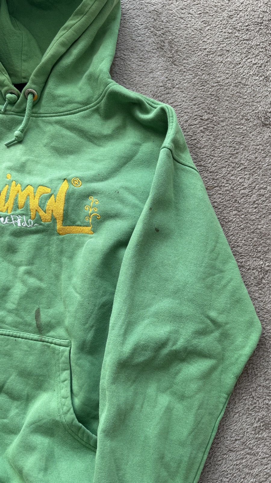 Hysteric Glamour Animal faded Dirty Logo Baggy Hoodie if6was9 Stussy LGB SK8 Size US L / EU 52-54 / 3 - 4 Thumbnail