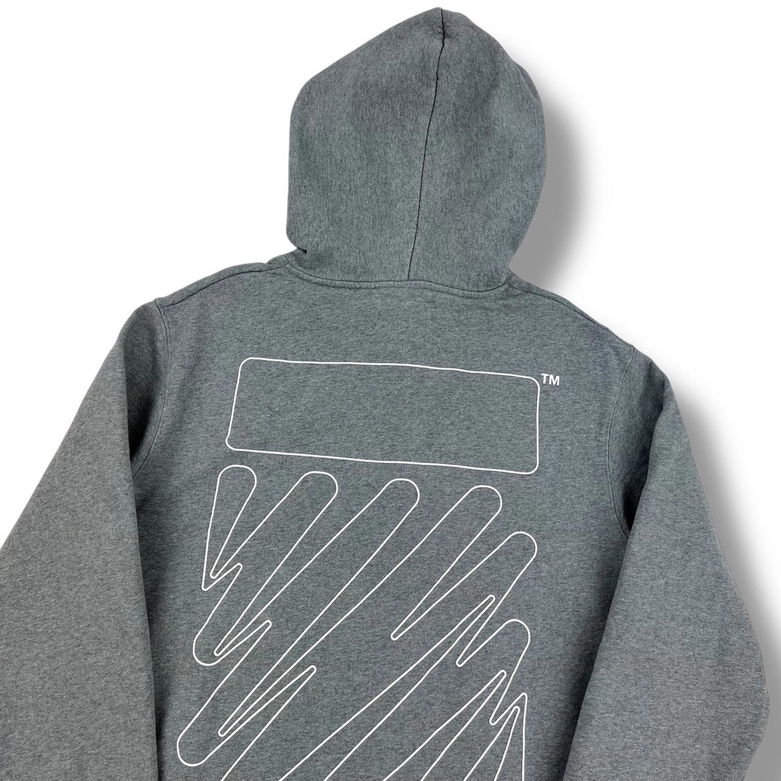 Off White Waves Hoodie | Grailed