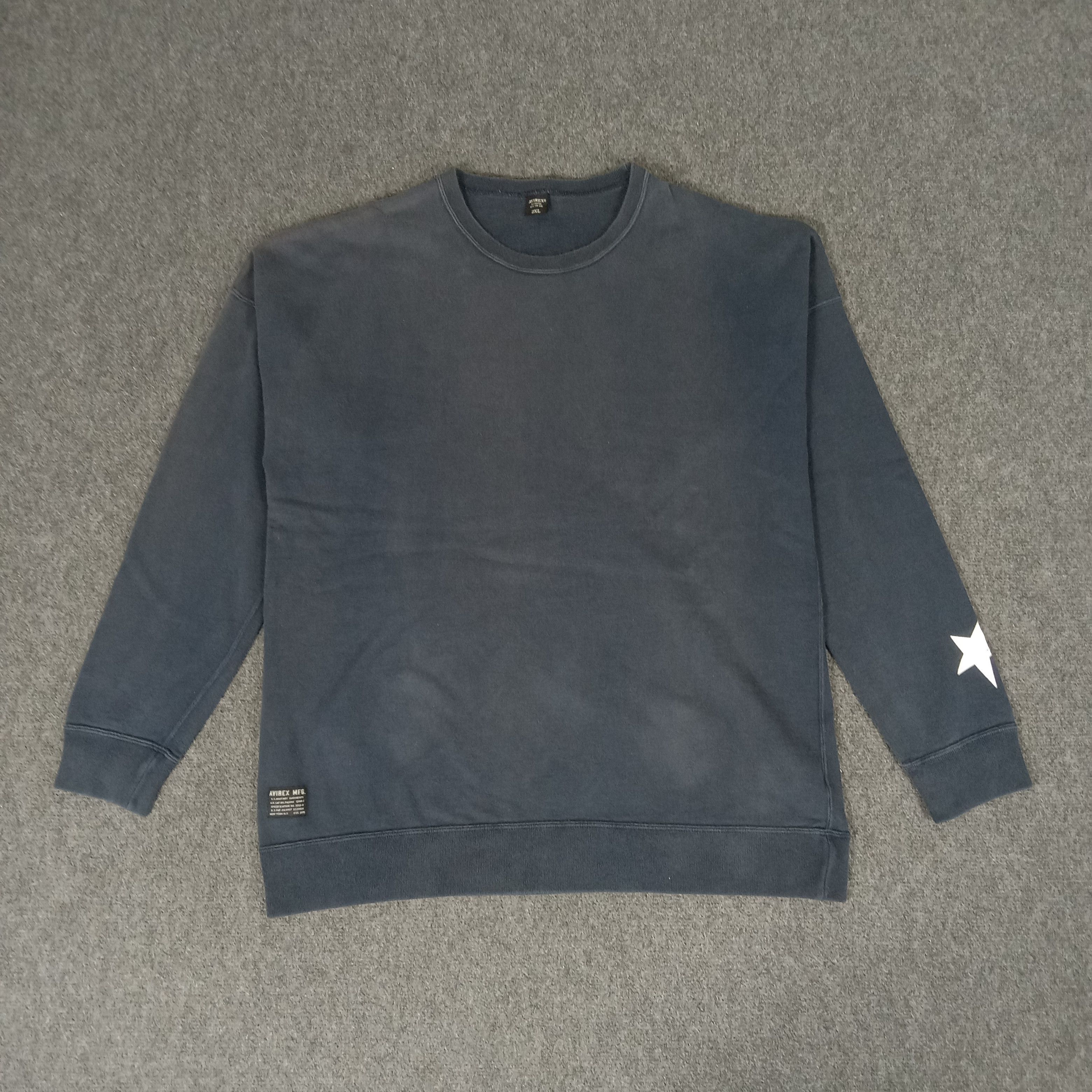 Avirex × Vintage Avirex NYC American Streetwear Style Sweatshirt Size US L / EU 52-54 / 3 - 3 Thumbnail