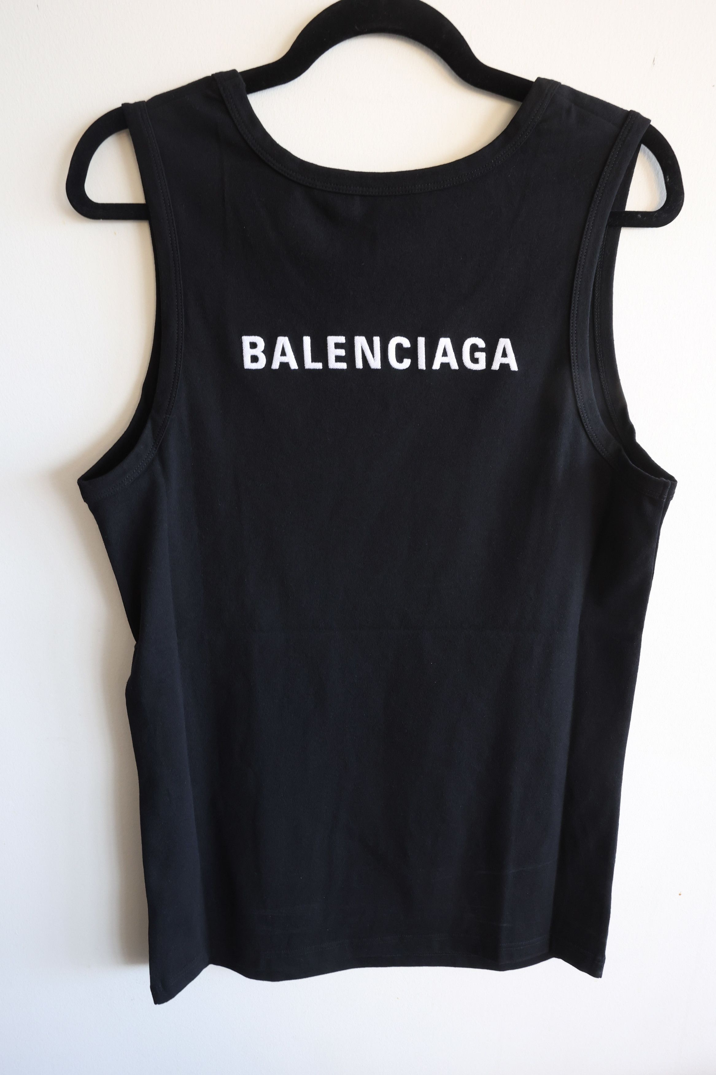 Balenciaga Balenciaga Embroidered Sleeveless Top Size US XXS / EU 40 - 4 Thumbnail