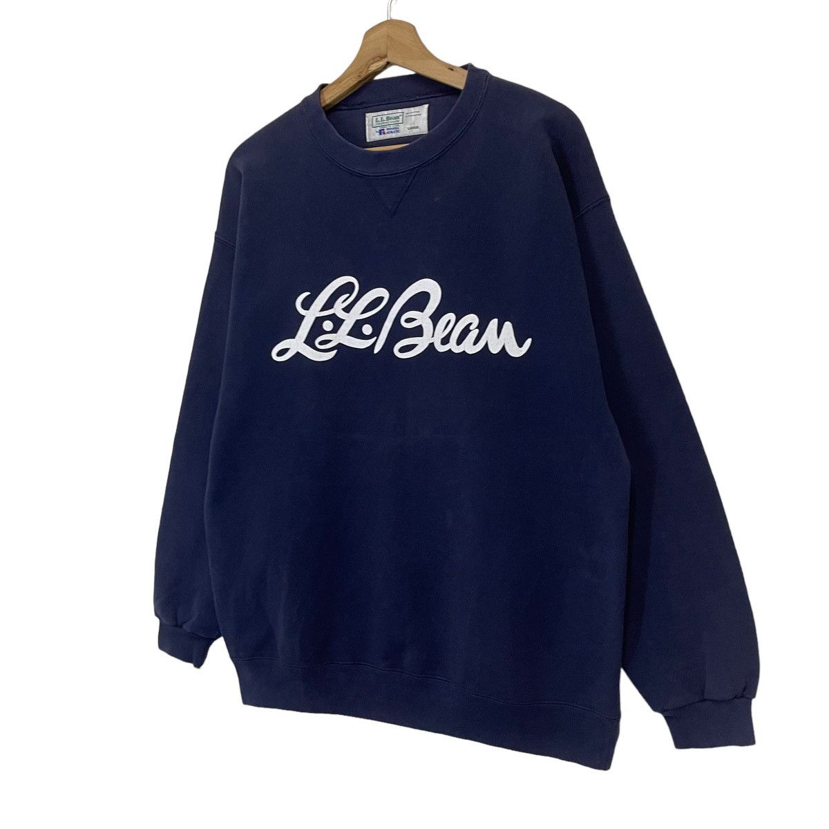 L.L. Bean × Russell Athletic LL Bean By Russell Athletic Big Logo Crewneck Sweathirt Size US M / EU 48-50 / 2 - 3 Thumbnail