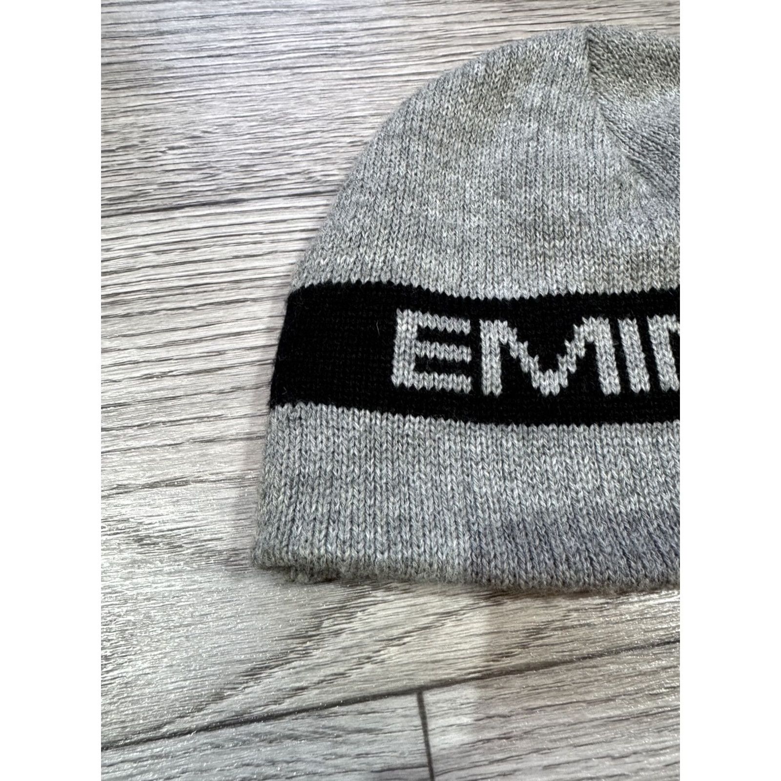 Vintage VINTAGE Bio Domes Beanie Gray Hat Cap Eminem Hip Hop 2002 Y2K Mens One Size Size ONE SIZE - 4 Thumbnail