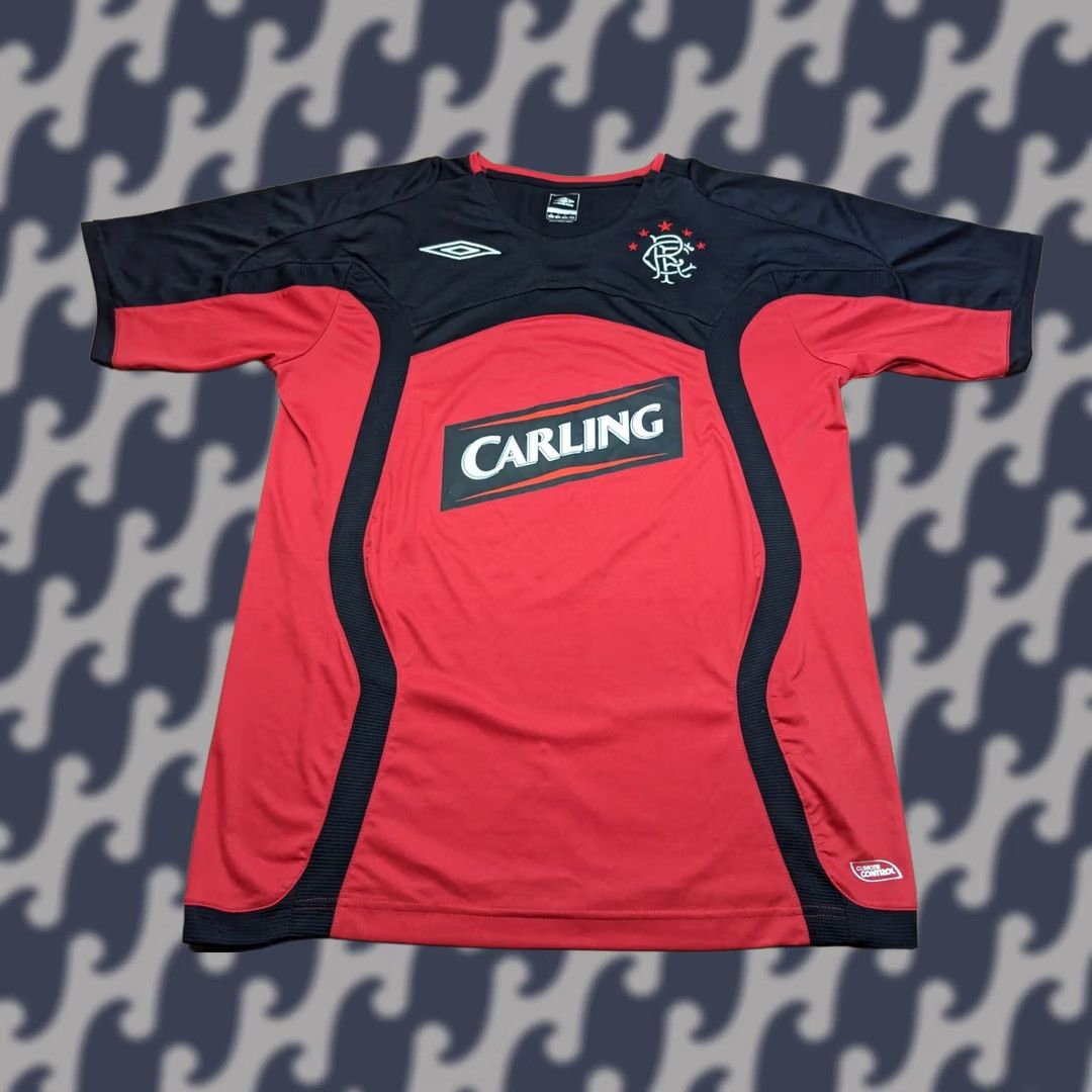 Umbro Umbro Rangers FC Scotland Training Jersey Mens Size M Adult Trikot Carling Size US M / EU 48-50 / 2 - 1 Thumbnail